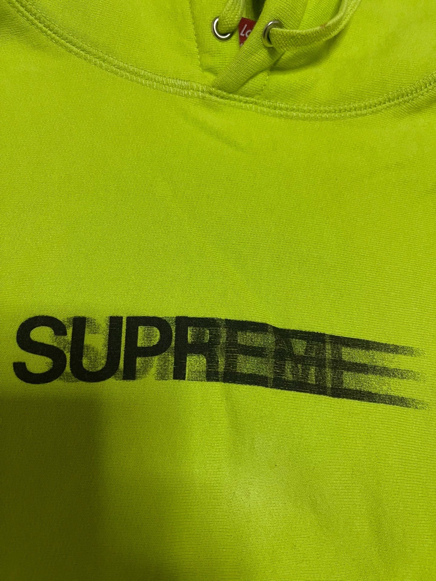 Supreme Supreme 2010 Phantom Motion Logo Lime Green Sweatshirt L Size US L / EU 52-54 / 3 - 3 Thumbnail