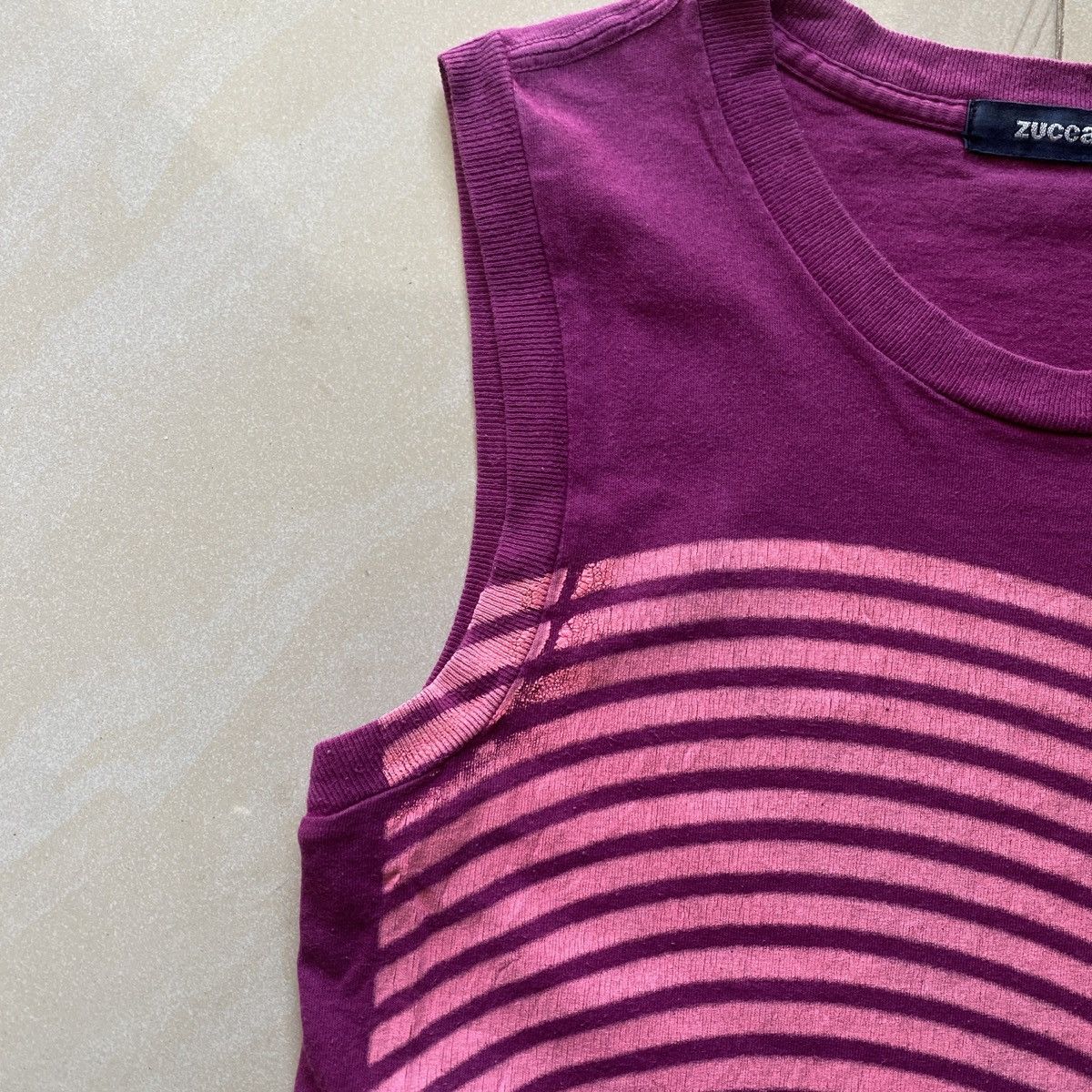 CABANE de ZUCCa × Issey Miyake × Japanese Brand CABANE DE ZUCCA Sleeveless Japan Art Size US S / EU 44-46 / 1 - 2 Thumbnail