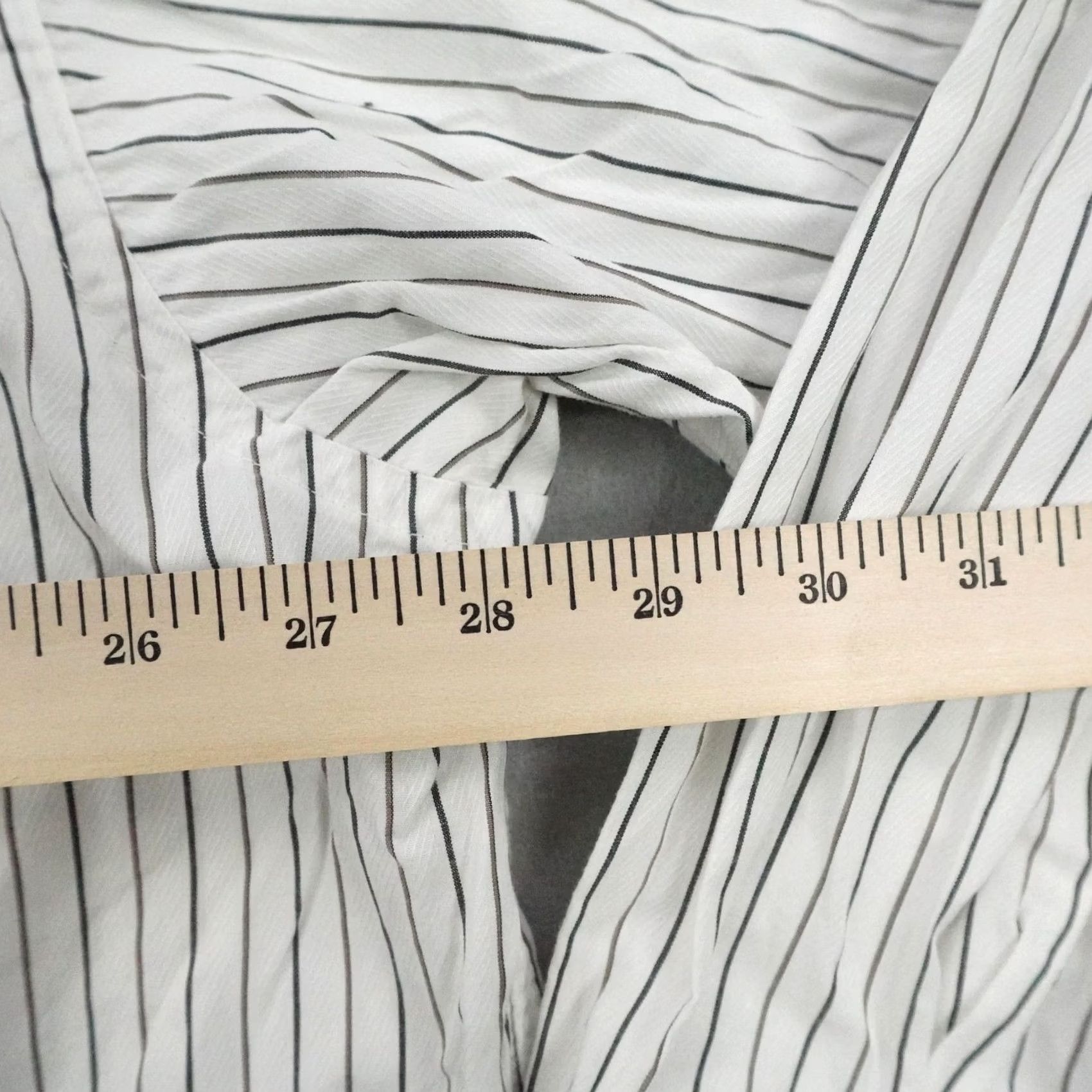 Vintage VINTAGE Gitman Bros Shirt Mens 3XL White Striped Button-Up Frontier 19-35 Big & Tall Long Sleeve Collared 100% Cotton Relaxed Mens Size US XXL / EU 58 / 5 - 7 Thumbnail
