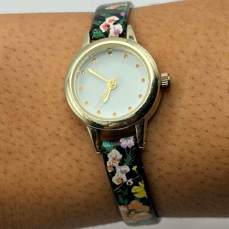Other Gold Floral Watch Size ONE SIZE - 2 Thumbnail