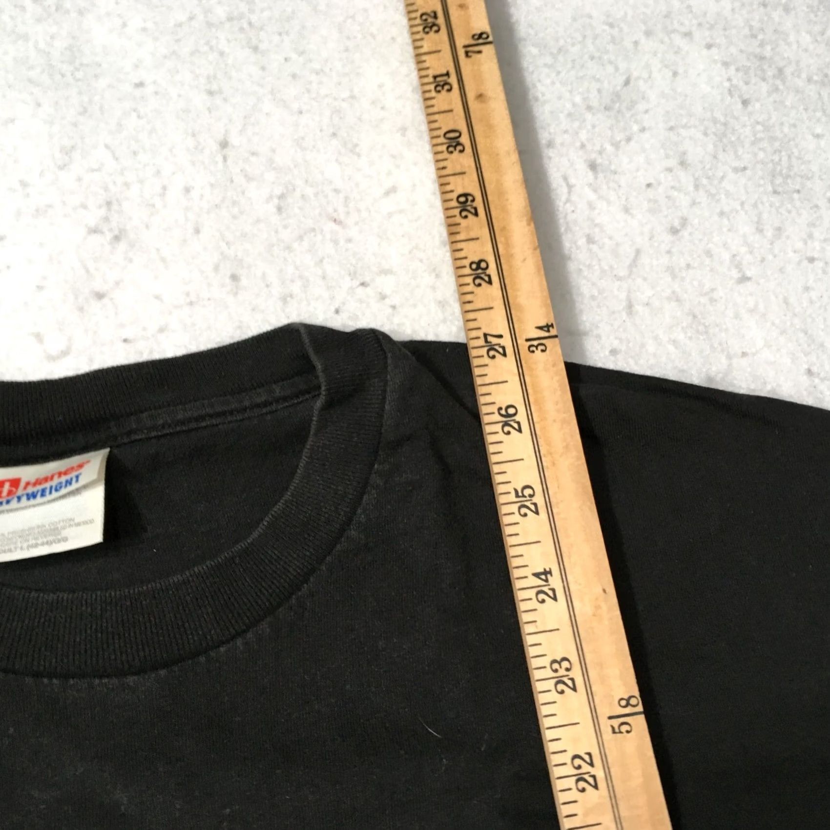Hanes VINTAGE hanes T-Shirt Adult large black graphic What's Up wazzup wazzuup Size US L / EU 52-54 / 3 - 7 Thumbnail