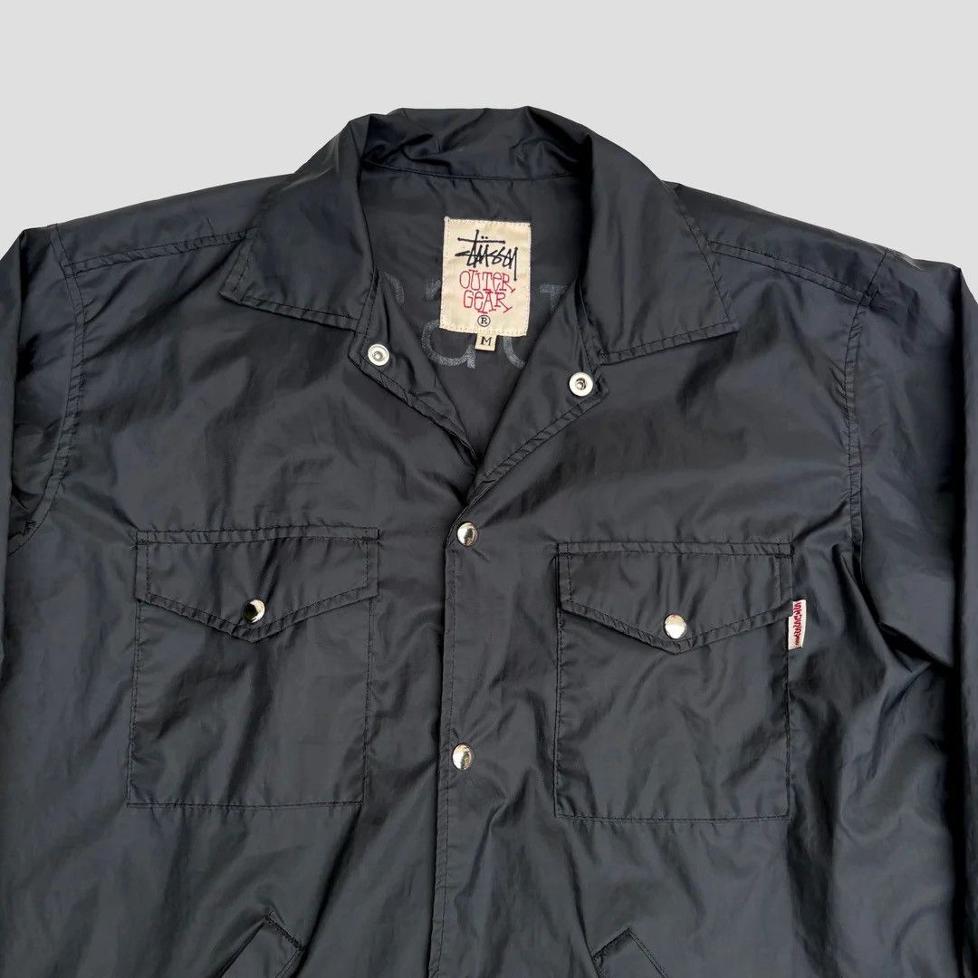 Stussy Stussy 1990 90s Vintage USA Made Outer Gear Coach Jacket Size US M / EU 48-50 / 2 - 2 Thumbnail