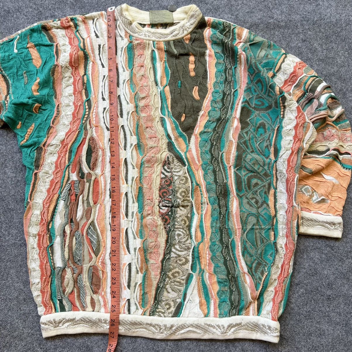 Coogi × Vintage Crazy Vintage Coogi 3D Cable Knit Sweater Size US S / EU 44-46 / 1 - 7 Thumbnail