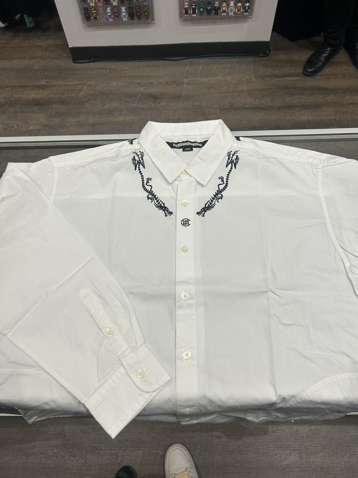 CLOT Clot x neighborhood embroidery LS shirt Size US L / EU 52-54 / 3 - 1 Thumbnail