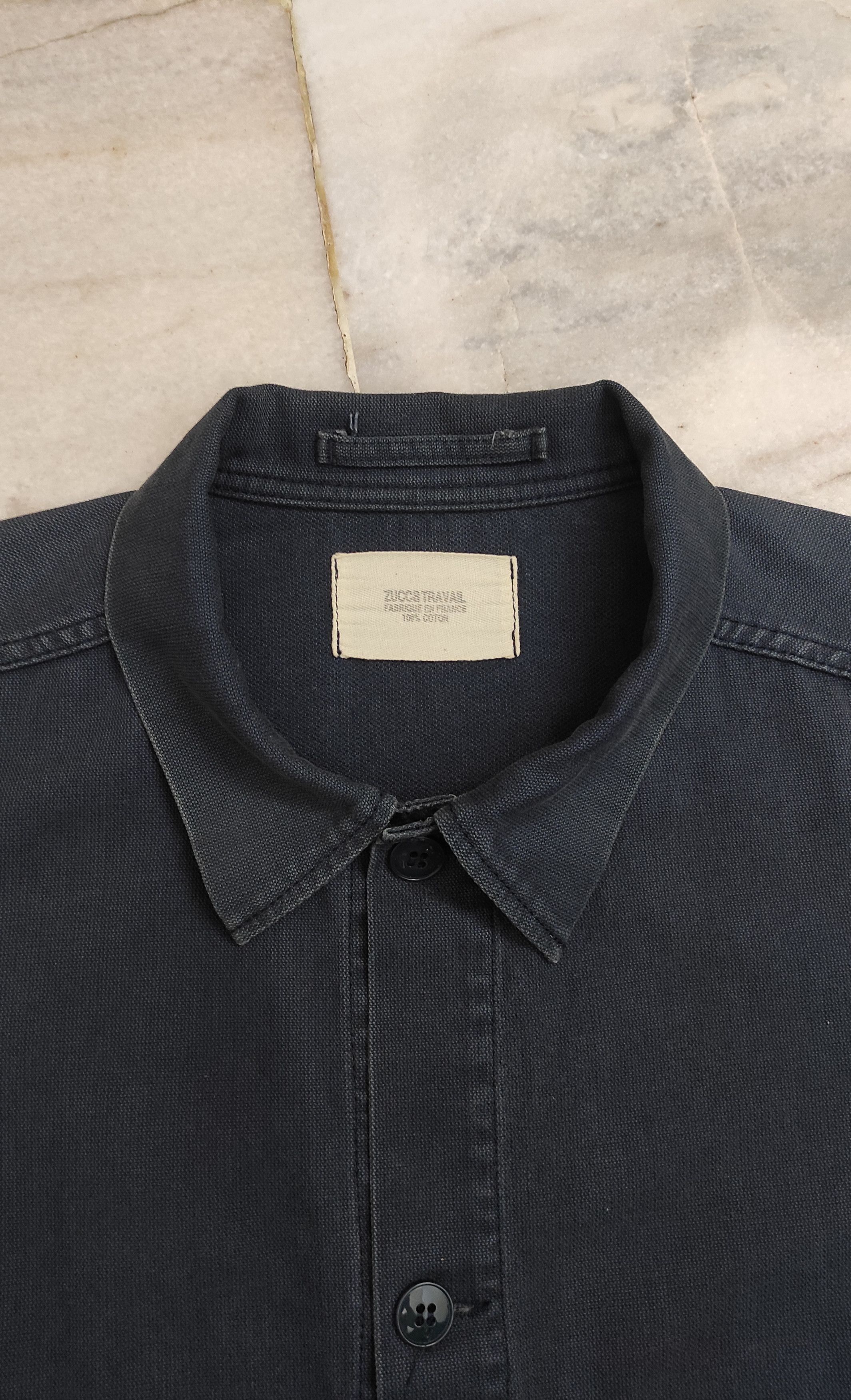 Zucca Archive 1994 ZUCCA TRAVAIL old cotton Euro work jacket Size US S / EU 44-46 / 1 - 13 Thumbnail