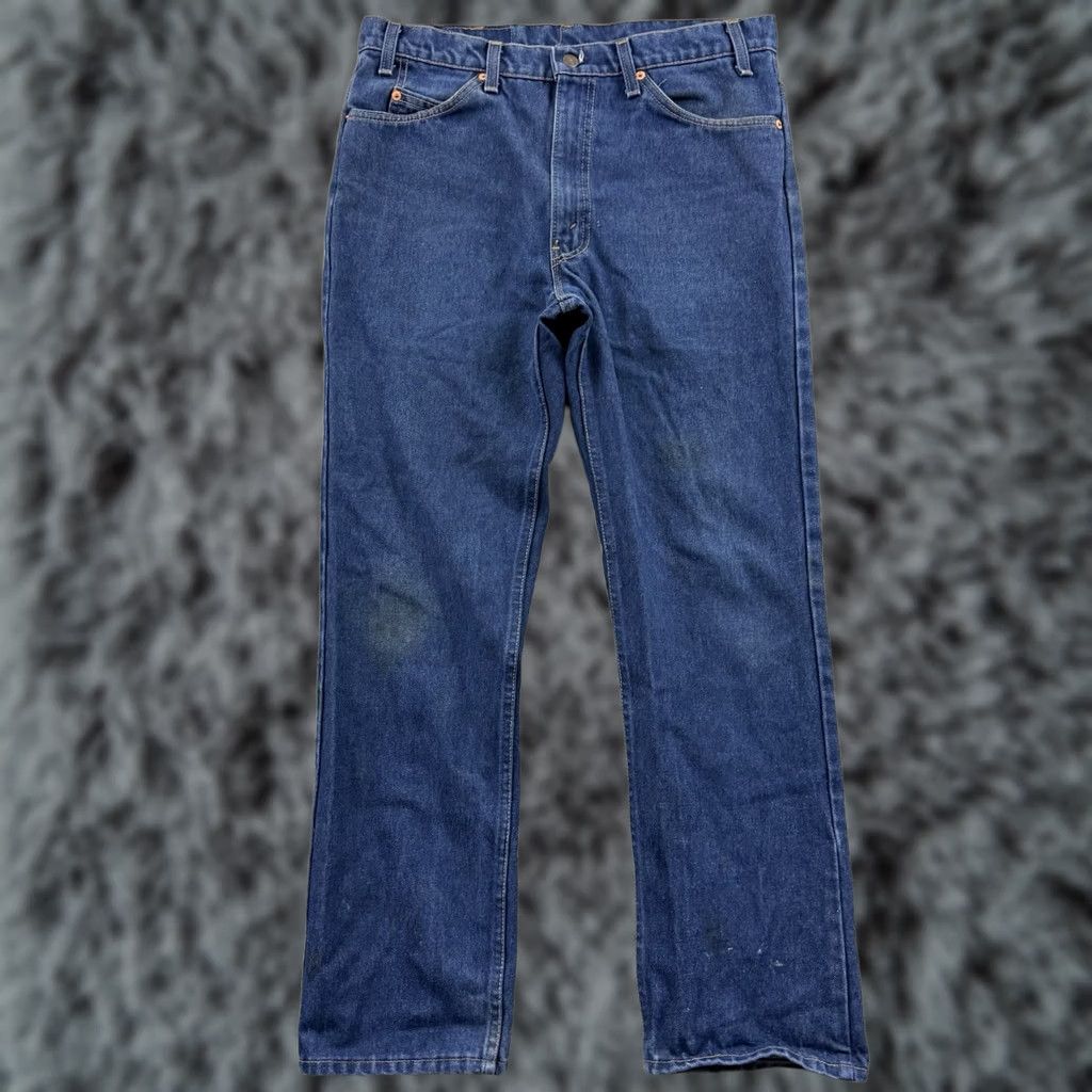Levi's VINTAGE Levi's Jeans 34x31 Blue 20508 5-Pocket Zip Denim Straight Men’s Retro 80s Preppy United States Men Size US 34 / EU 50 - 1 Thumbnail