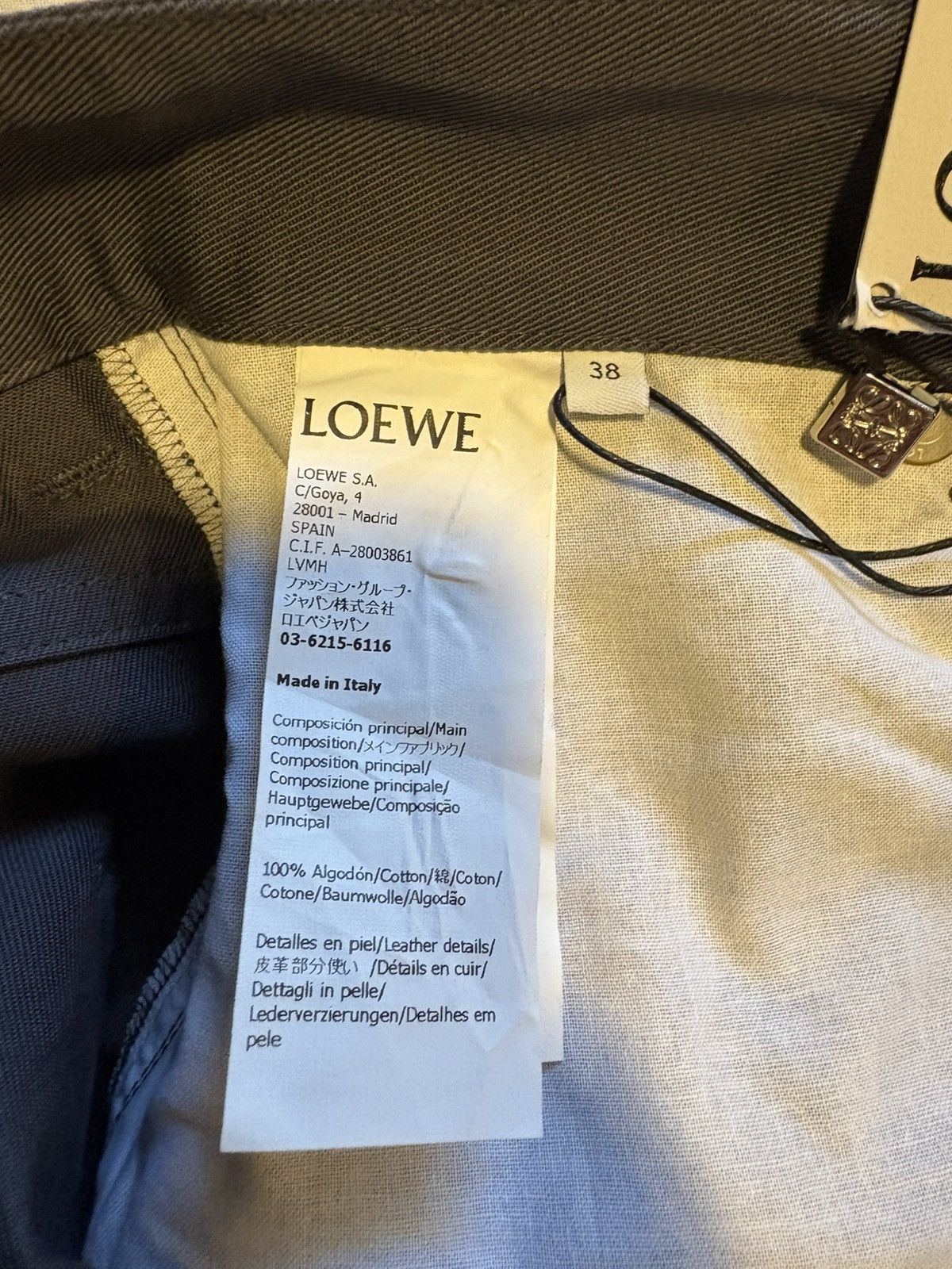 Loewe Loewe high wasted wide leg pants. Size US 29 - 13 Thumbnail