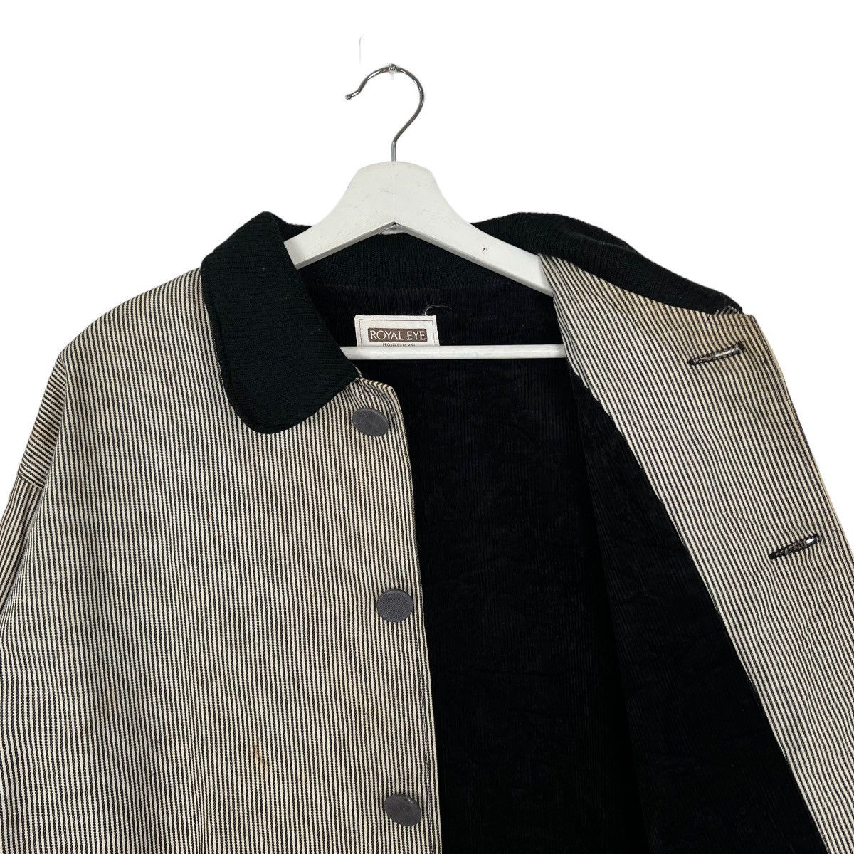 Issey Miyake 🔥 RIO ROYAL EYE HIKORY STRIPE CHORE JACKET Size US L / EU 52-54 / 3 - 10 Thumbnail