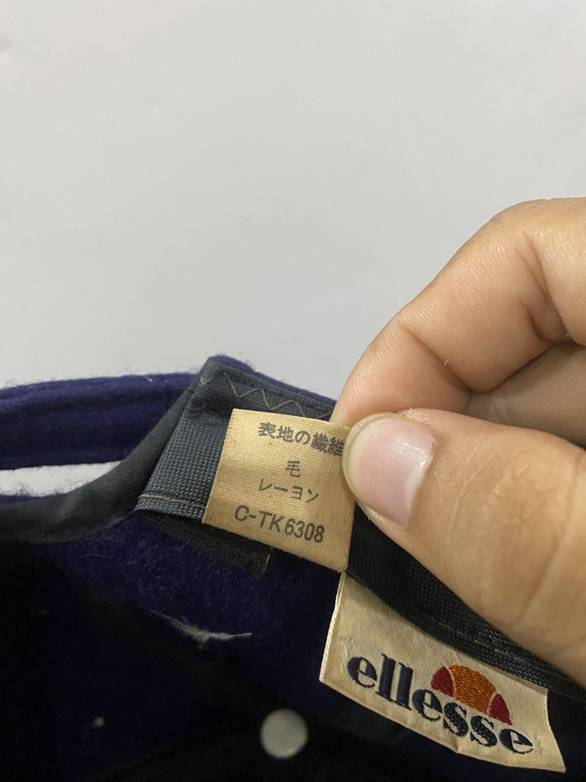 Ellesse Ellesse Italy 7 Panel Wool Adjustable Hats Made Japan Size ONE SIZE - 10 Thumbnail