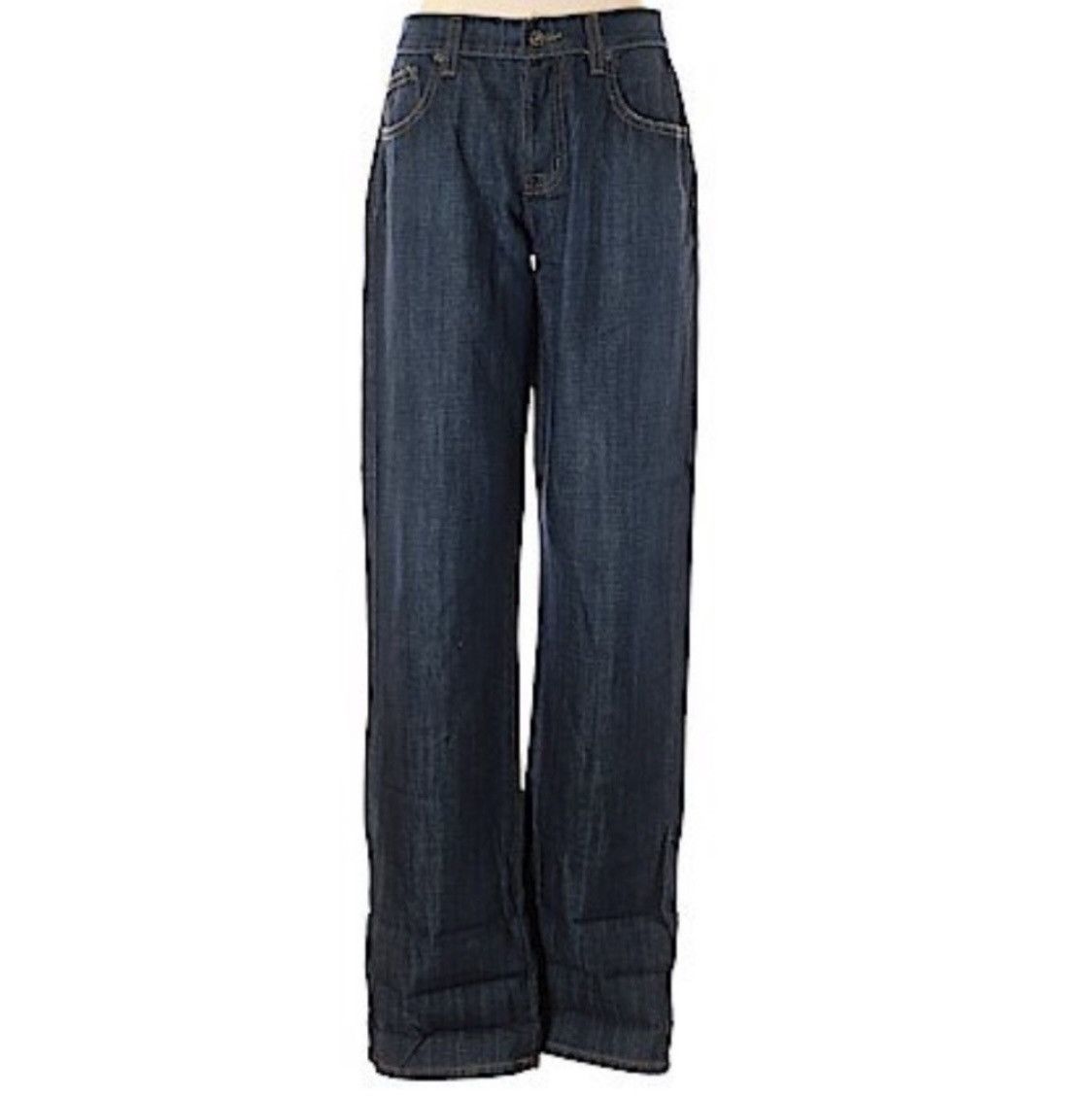 Other LF CARMAR DARK WASH LOW FIT BAGGY JEANS Size 30" / US 8 / IT 44 - 9 Thumbnail