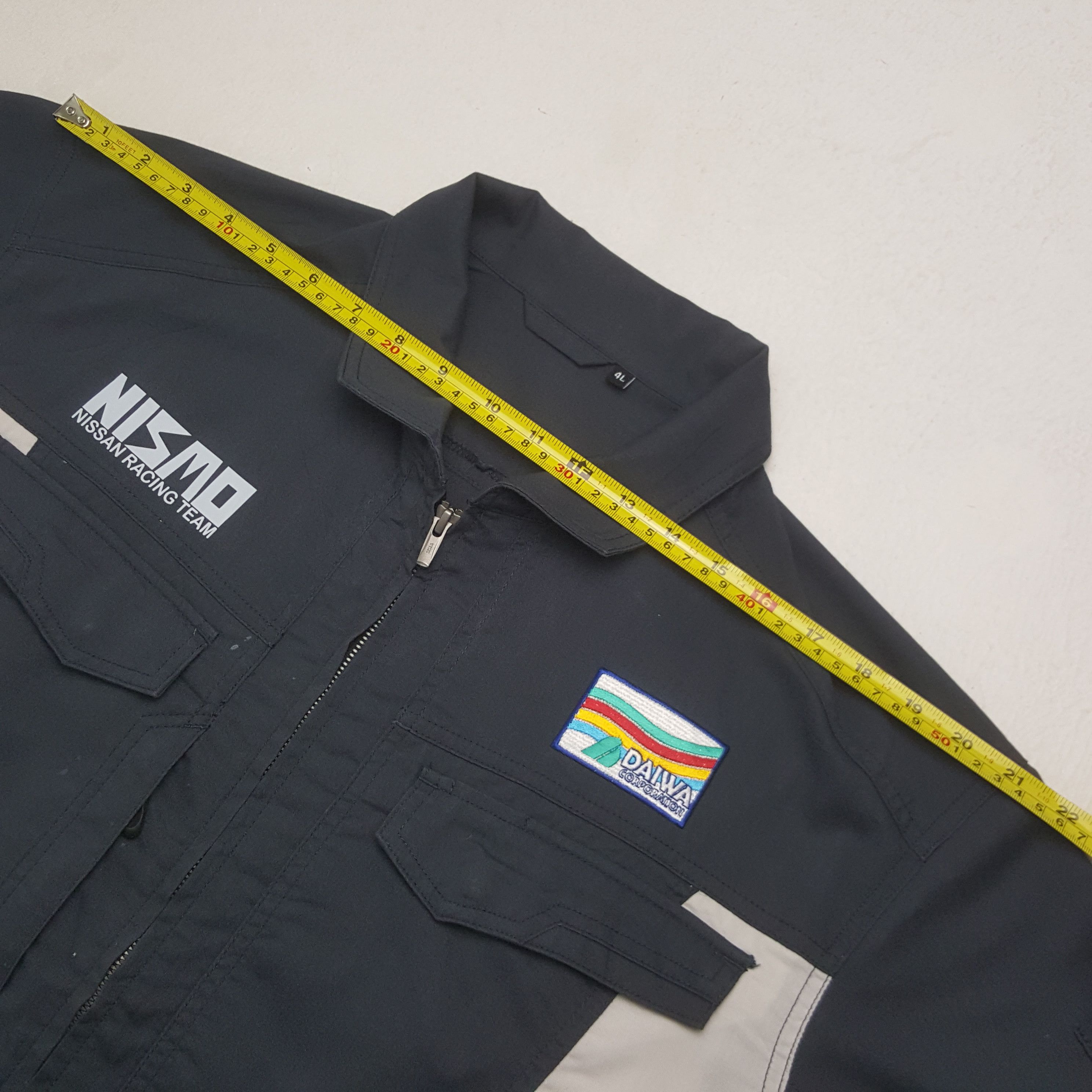 Japanese Brand Vintage Nismo Nissan Racing Team Custom Art Worker Jacket Size US L / EU 52-54 / 3 - 6 Thumbnail
