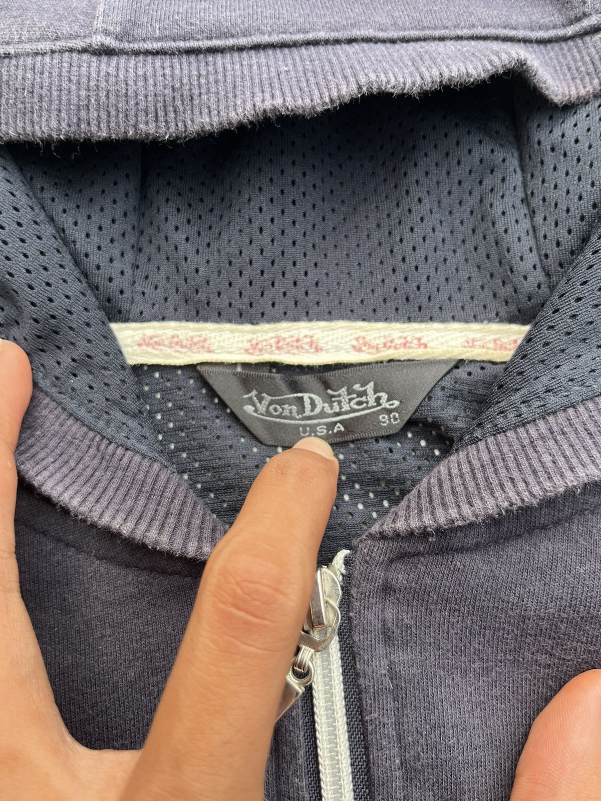 Von Dutch VINTAGE VON DUTCH ICONIC HOODIE Y2K Size US XS / EU 42 / 0 - 4 Thumbnail
