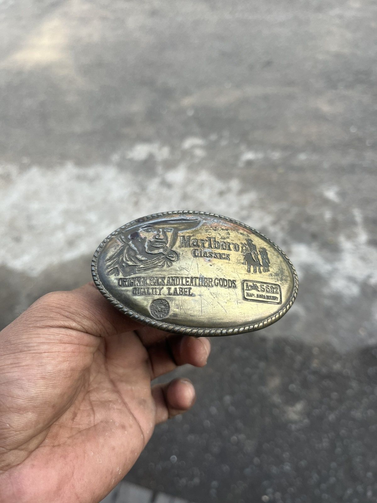 Marlboro Classics Buckle Marlboro Vintage Size ONE SIZE - 3 Thumbnail