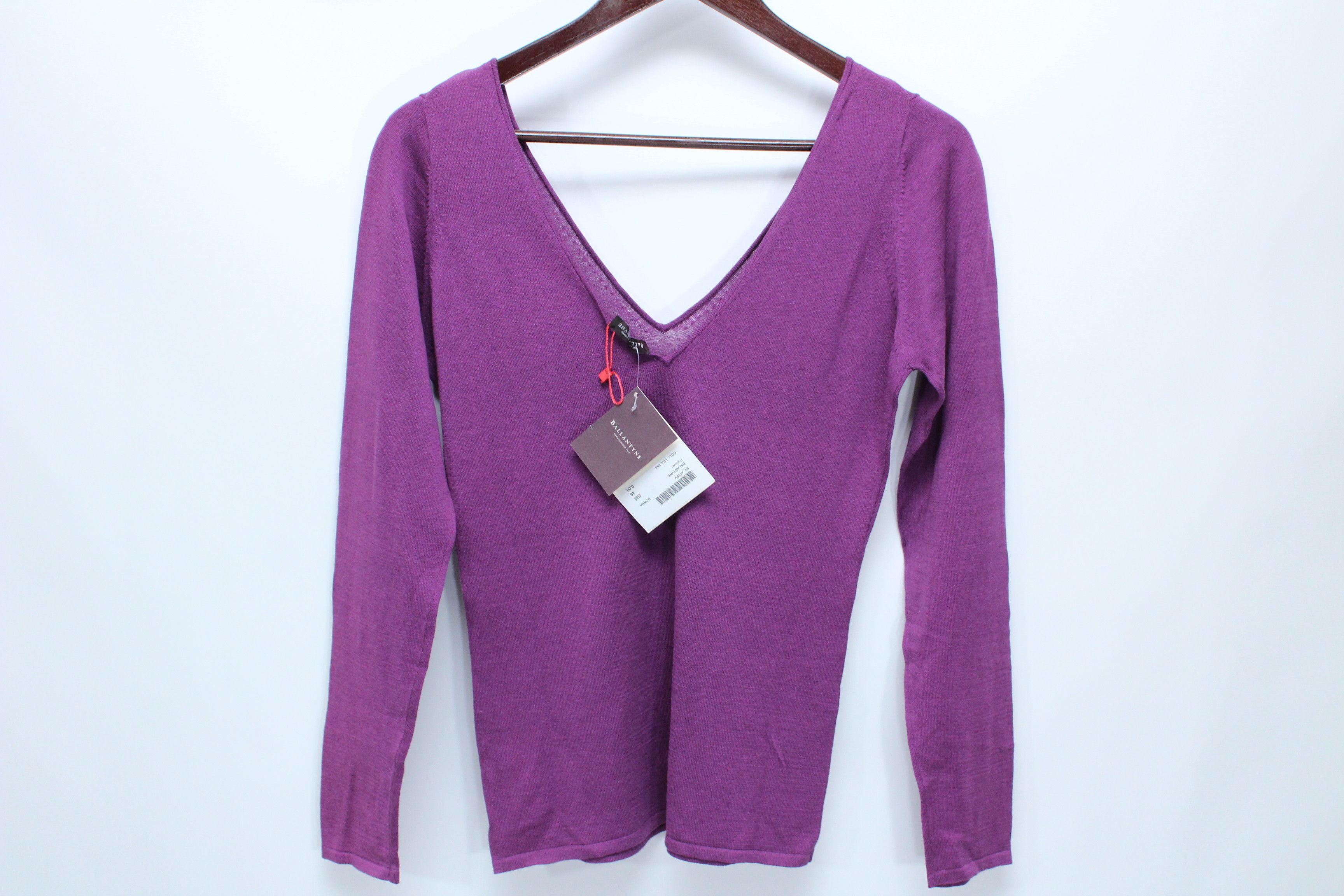 Ballantyne Ballantyne Cashmere Silk Sweater Wms Size 46 Made In Italy Size L / US 10 / IT 46 - 1 Thumbnail
