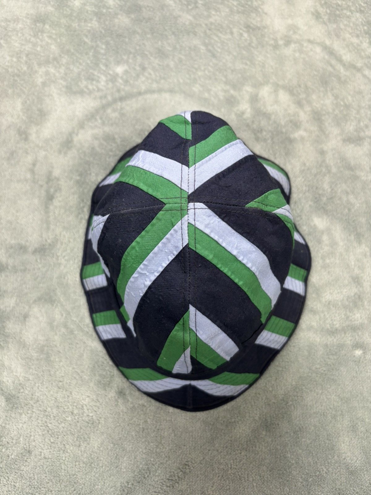Comme des Garcons Comme des Garcons Stripe Hat Size ONE SIZE - 3 Thumbnail