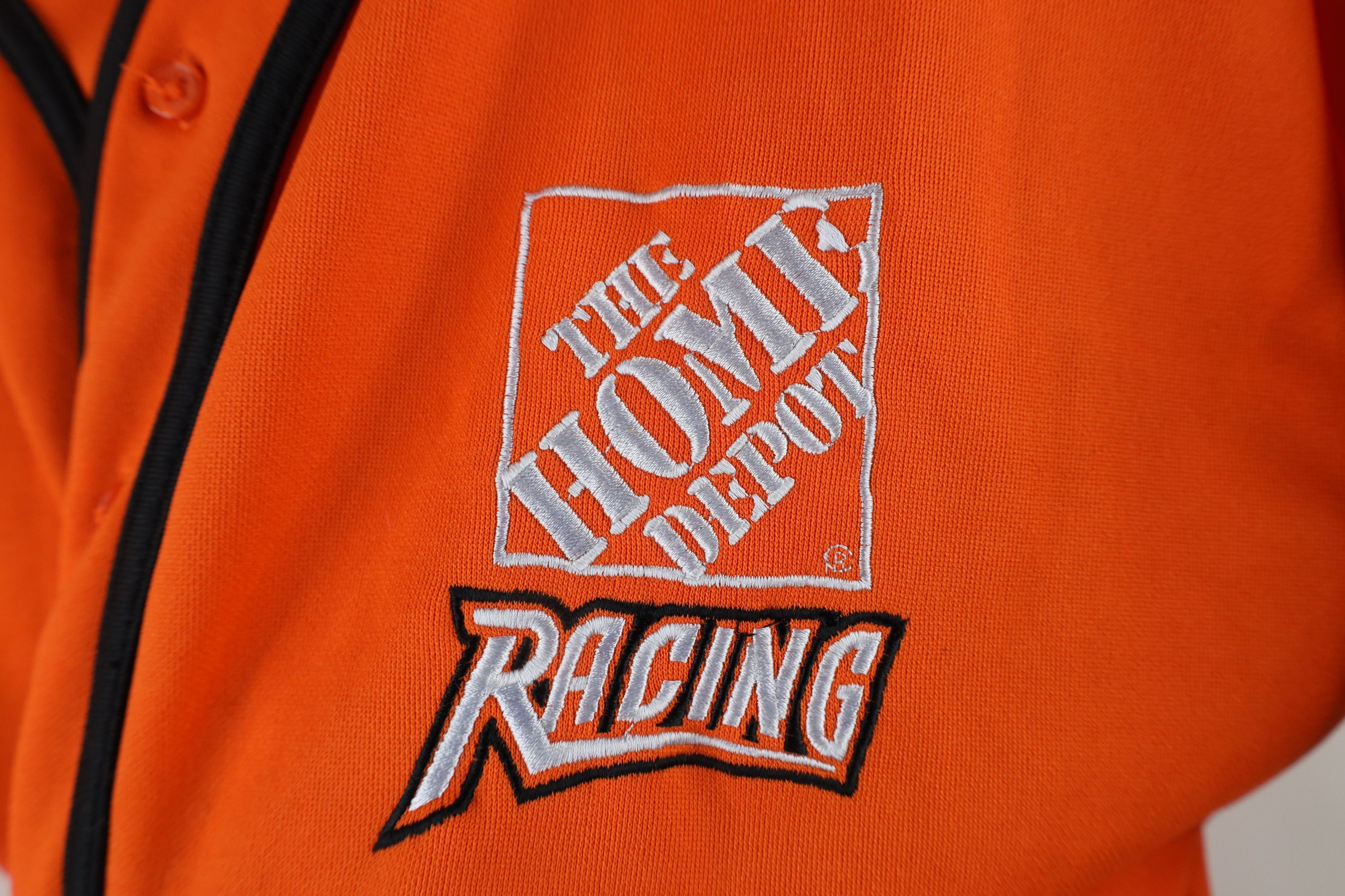 Vintage Vintage NASCAR Racing Home Depot Baseball Jersey Orange Size US L / EU 52-54 / 3 - 5 Thumbnail