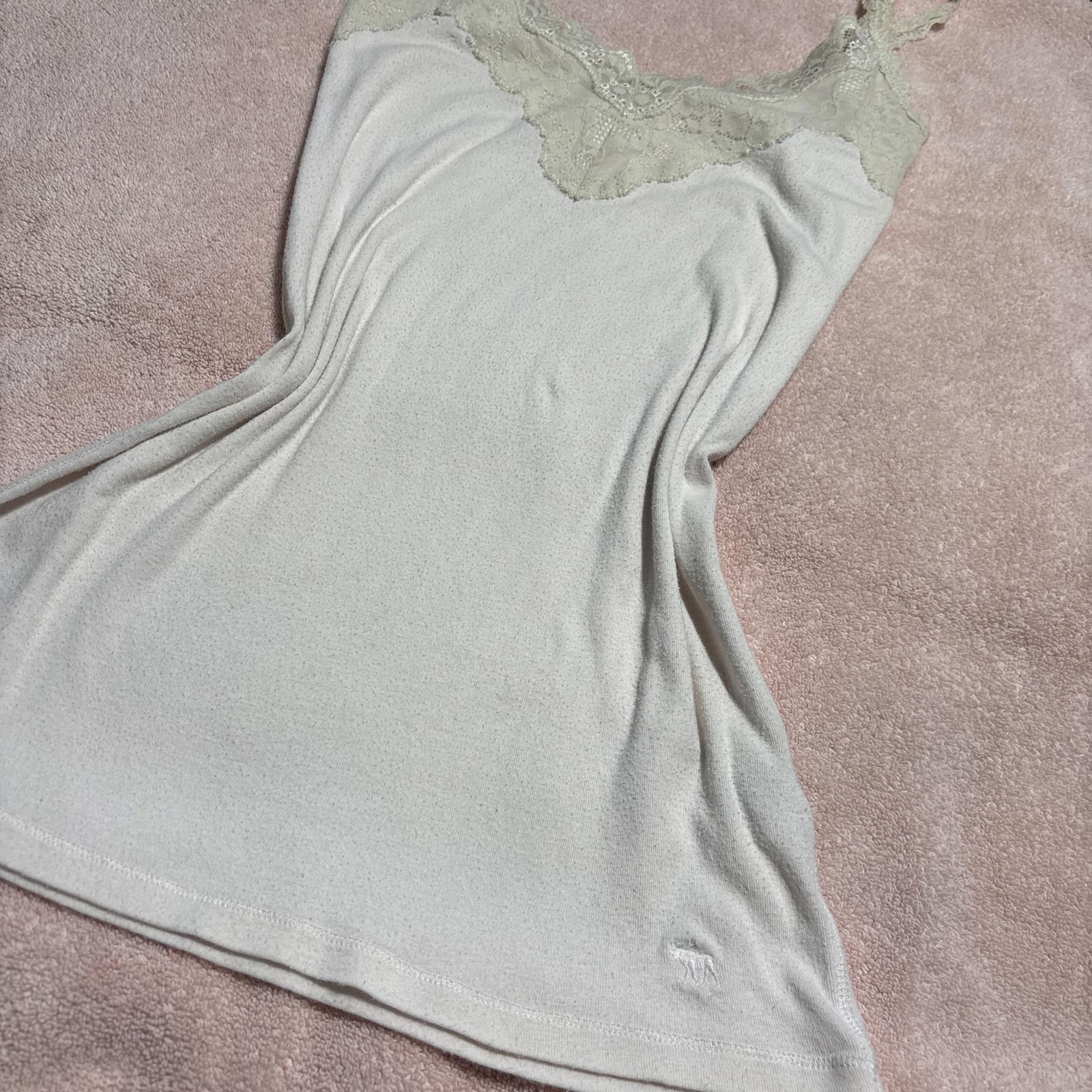 Abercrombie & Fitch vintage Abercrombie & fitch pink lace cami tank Size L / US 10 / IT 46 - 2 Thumbnail