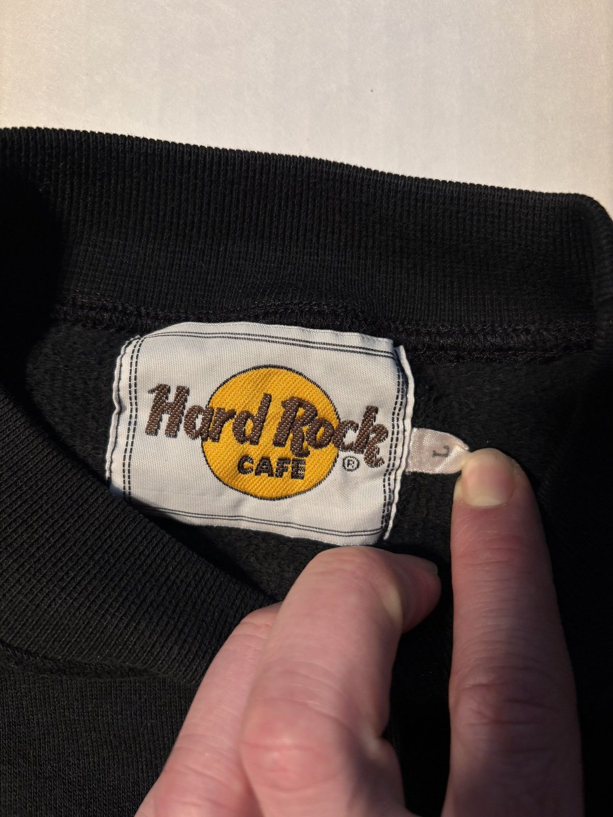 Hard Rock Cafe Vtg Hard Rock Cafe Save The Planet Antwerp USA 90’s Crewneck Size US L / EU 52-54 / 3 - 4 Thumbnail