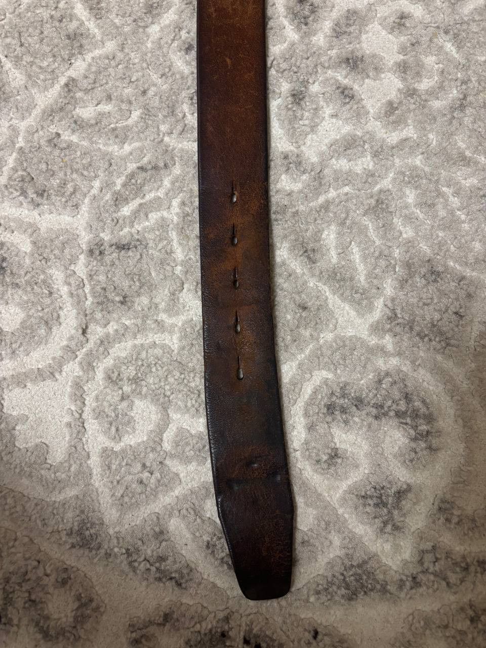 Levi's MADE IN ITALY Vintage Levi's Two Horse Pull Plaque Belt Size ONE SIZE - 6 Thumbnail