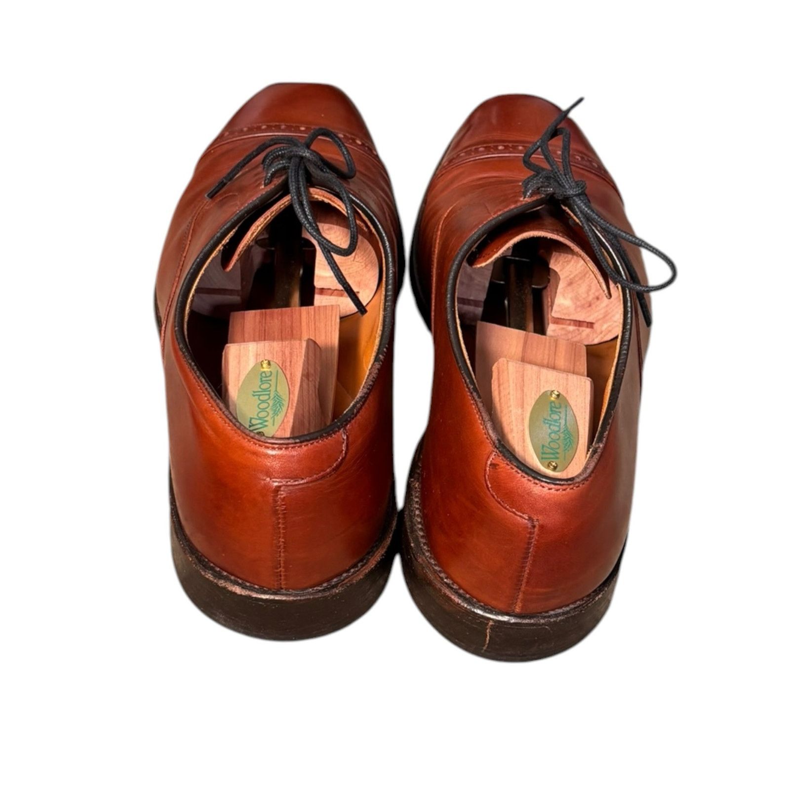 Allen Edmonds Vintage Allen Edmonds Byron Cap Toe Oxford Shoes Cognac 10 Size US 10 / EU 43 - 5 Thumbnail