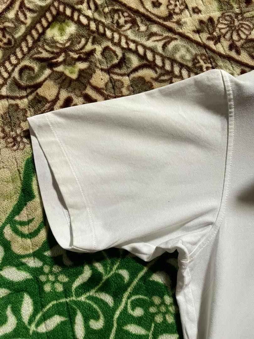Jil Sander K6-17 J+ Jil Sander Uniqlo white Polo Tee Size US L / EU 52-54 / 3 - 10 Thumbnail
