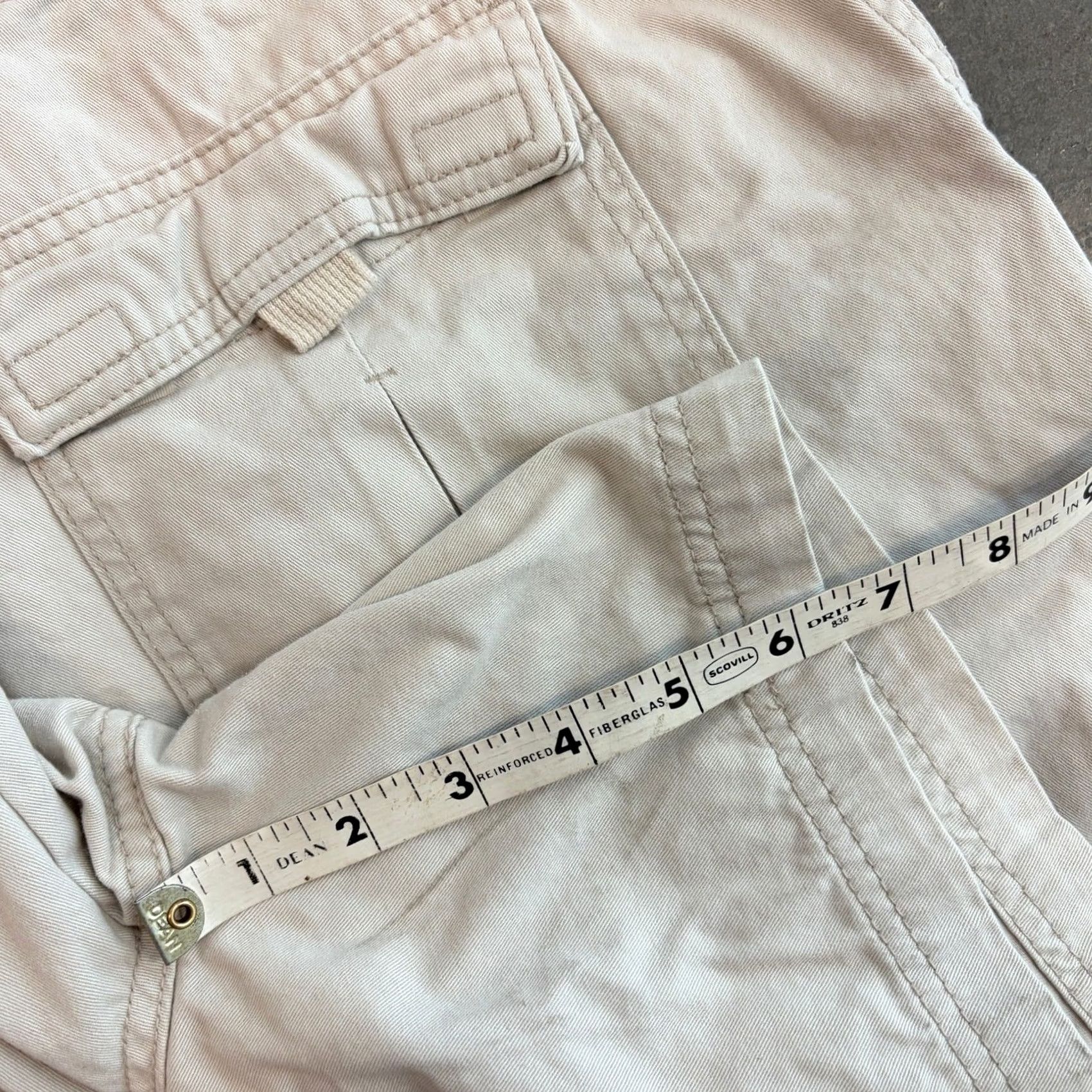 Vintage VINTAGE Nature Granola White Cargo Men Shorts St Johns Bay 38 M Regular XS? Size US 31 - 5 Thumbnail
