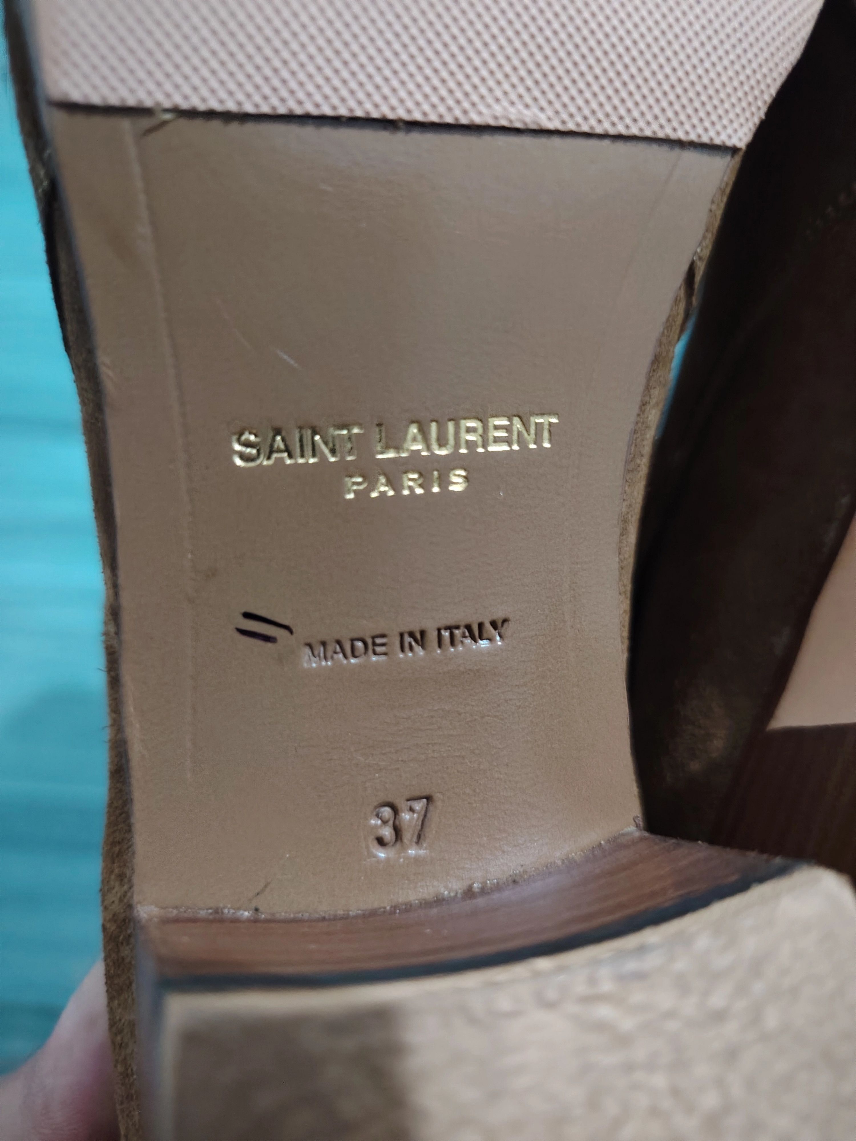 Saint Laurent Paris SAINT LAURENT PARIS - Suede Jodhpur Ankle Boots Size US 7 / IT 37 - 10 Thumbnail