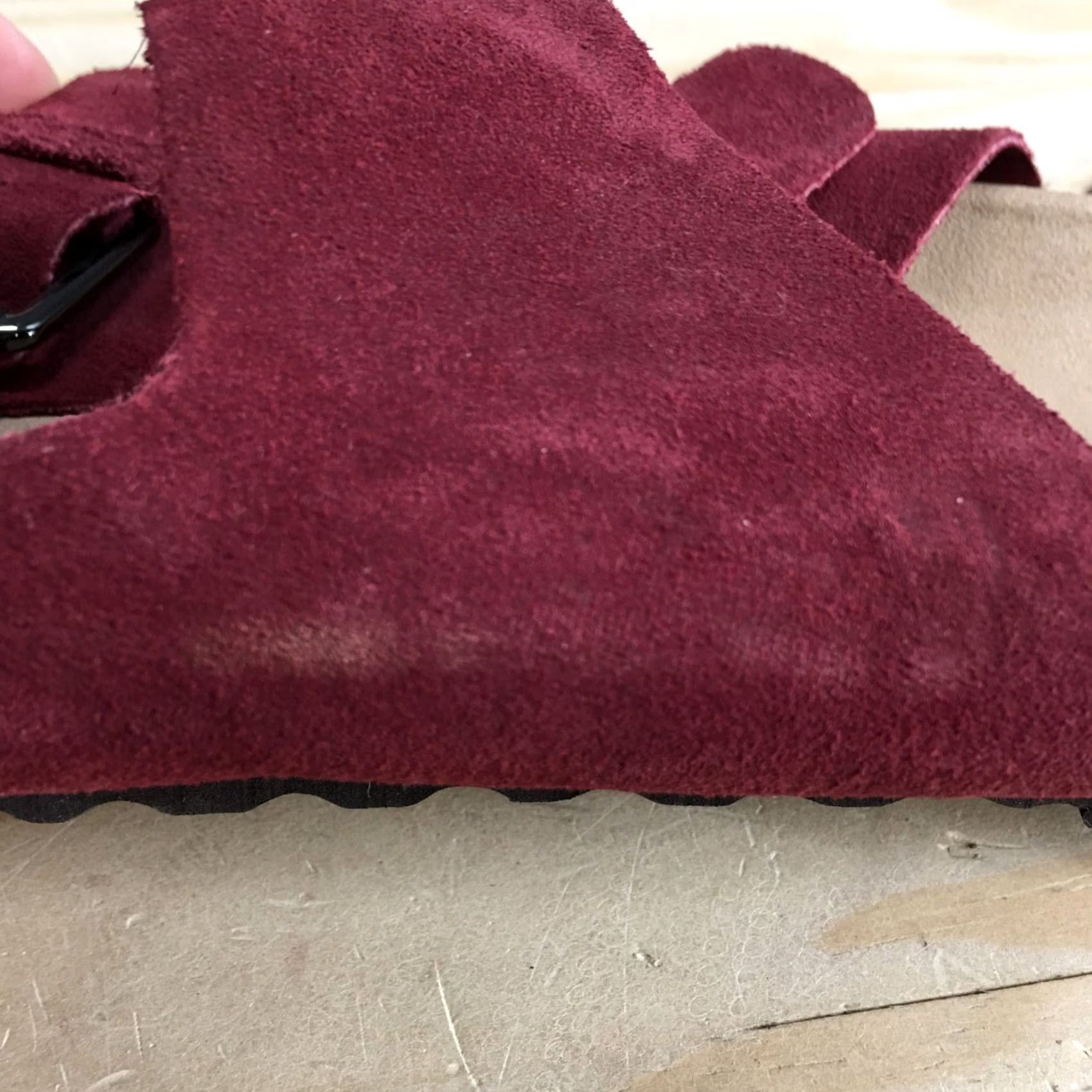 American Eagle Outfitters American Eagle Outfitters Sandals Womens 8 Slide Burgundy Buckle Comfort Casual Size US 8 / IT 38 - 6 Thumbnail