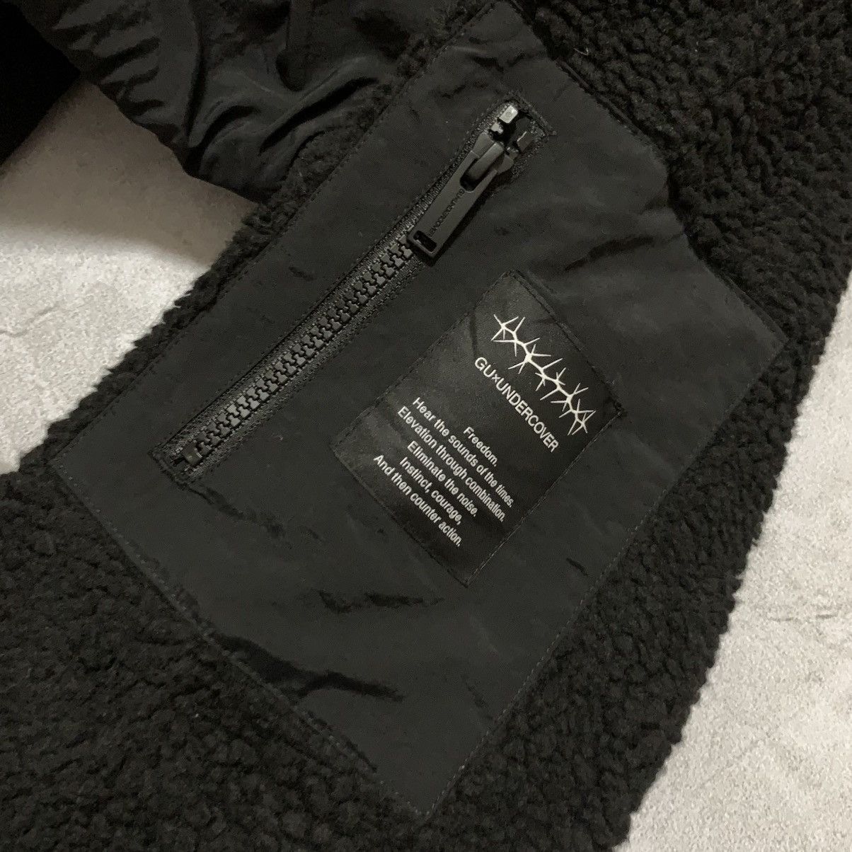 GU × Undercover GU x Undercover Fleece Jacket Size US XL / EU 56 / 4 - 3 Thumbnail