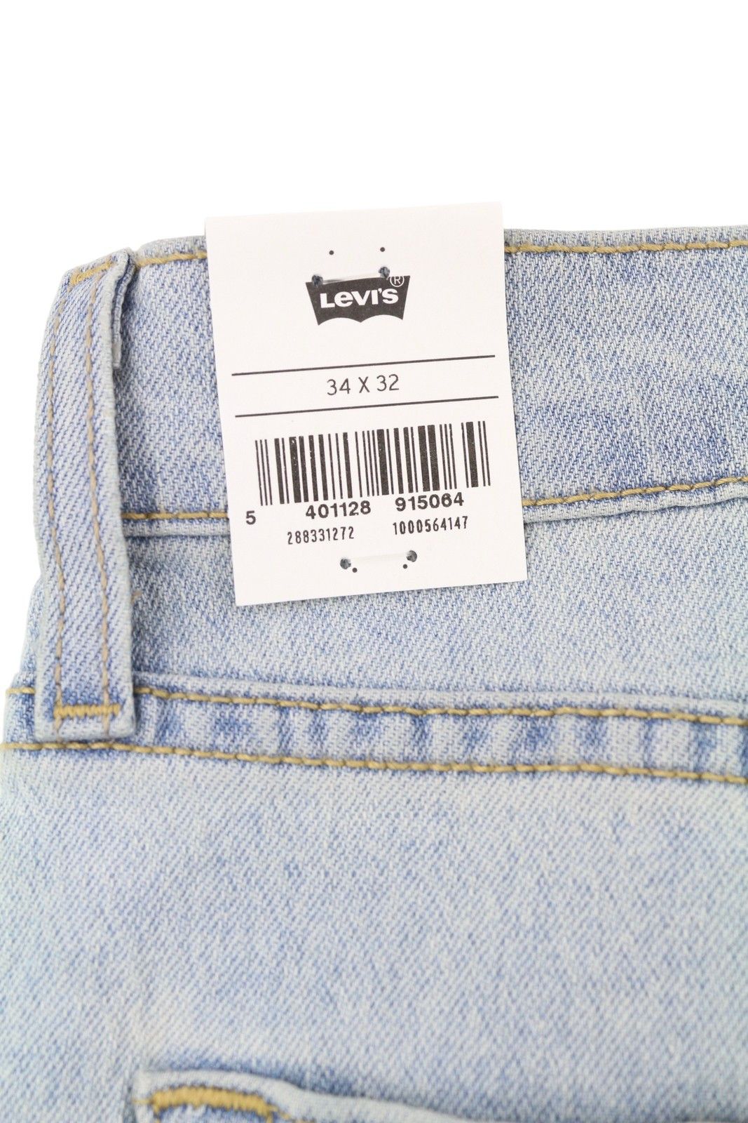 Levi's 512 W34/L32 Slim Tapered Faded Blue Jeans 87085 Size US 34 / EU 50 - 10 Thumbnail