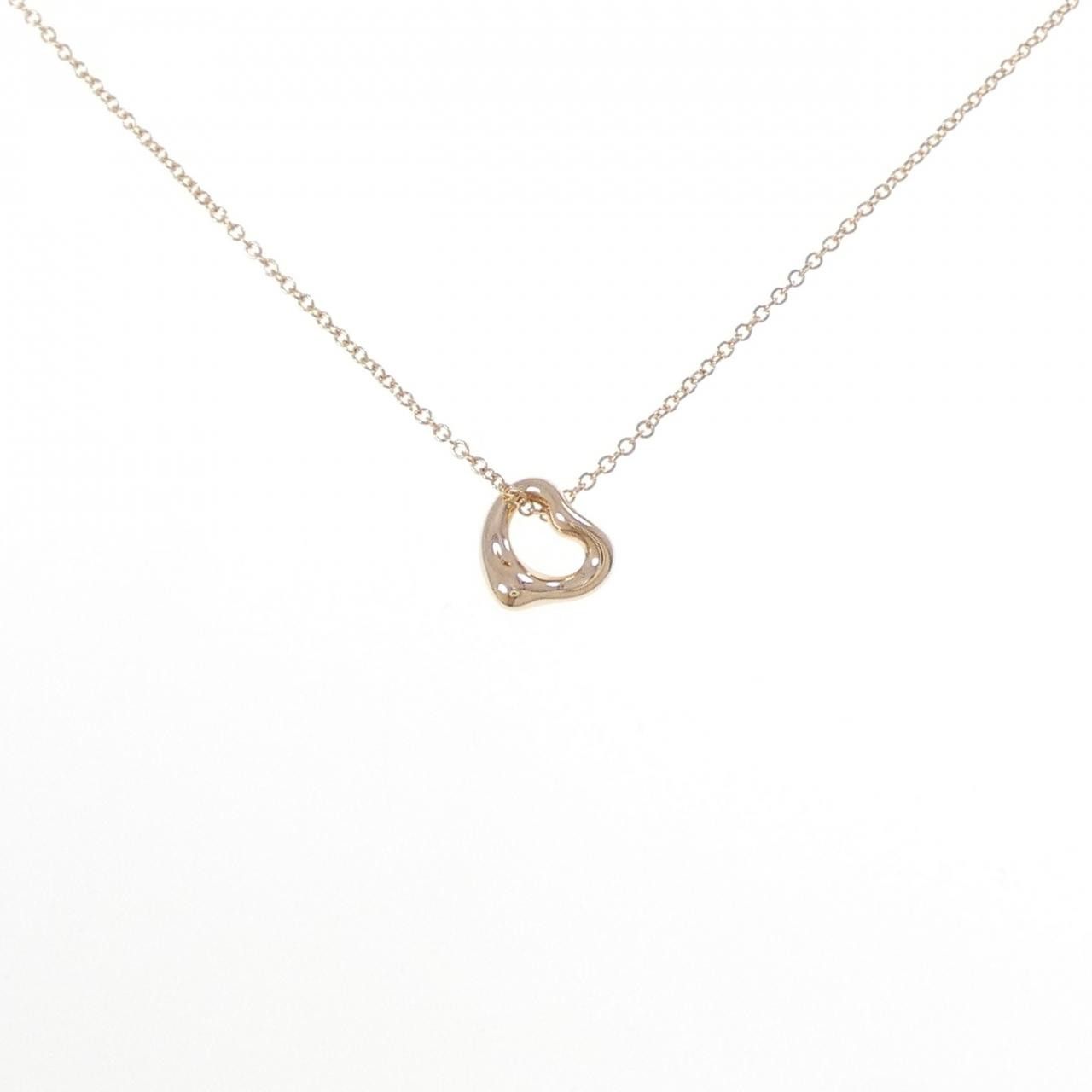 Tiffany & Co. Tiffany & Co. Tiffany Open Heart 750 Pink Gold Necklace Precious Metal Necklace 60957428 DUTY FREE for USA Size ONE SIZE - 1 Thumbnail