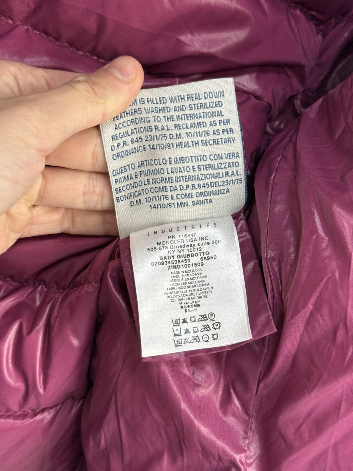 Moncler Moncler Bady Ladies Puffer Down Jacket Size S / US 4 / IT 40 - 17 Thumbnail