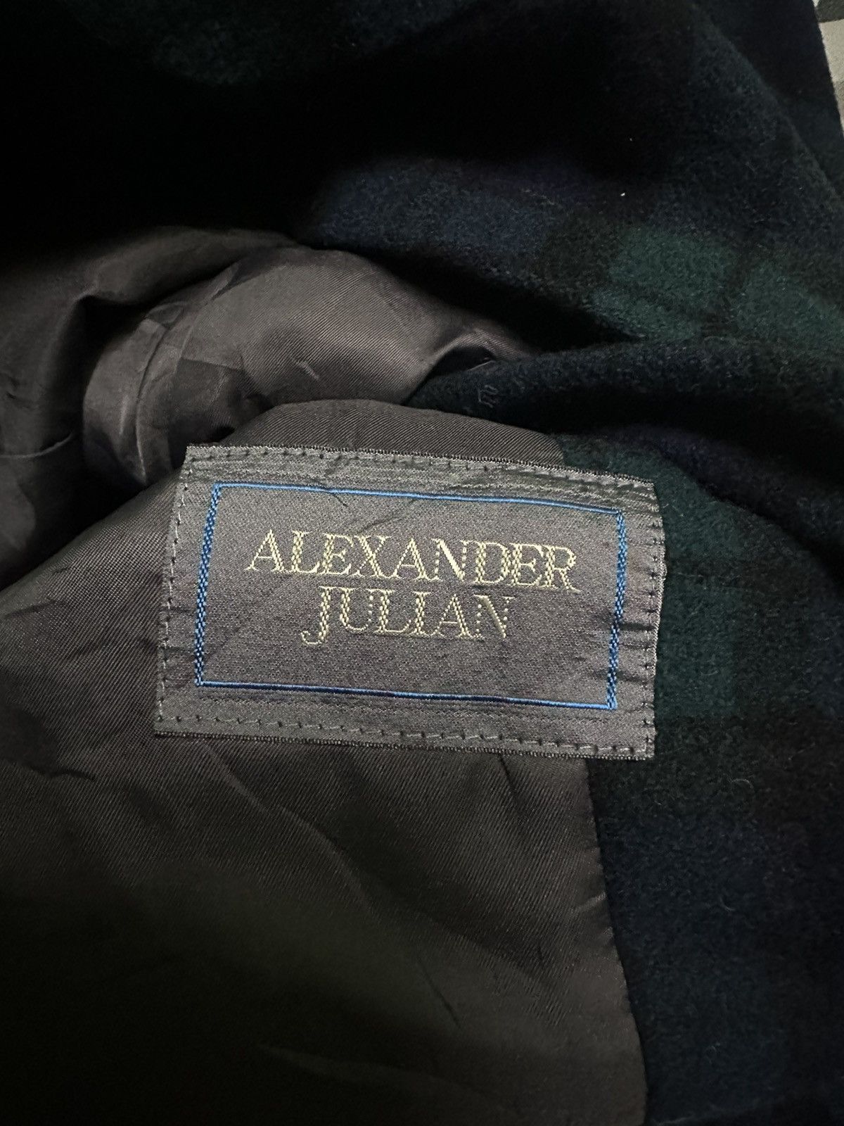 Alexander Julian Alexander Julian tartan wool coat Size US M / EU 48-50 / 2 - 5 Thumbnail