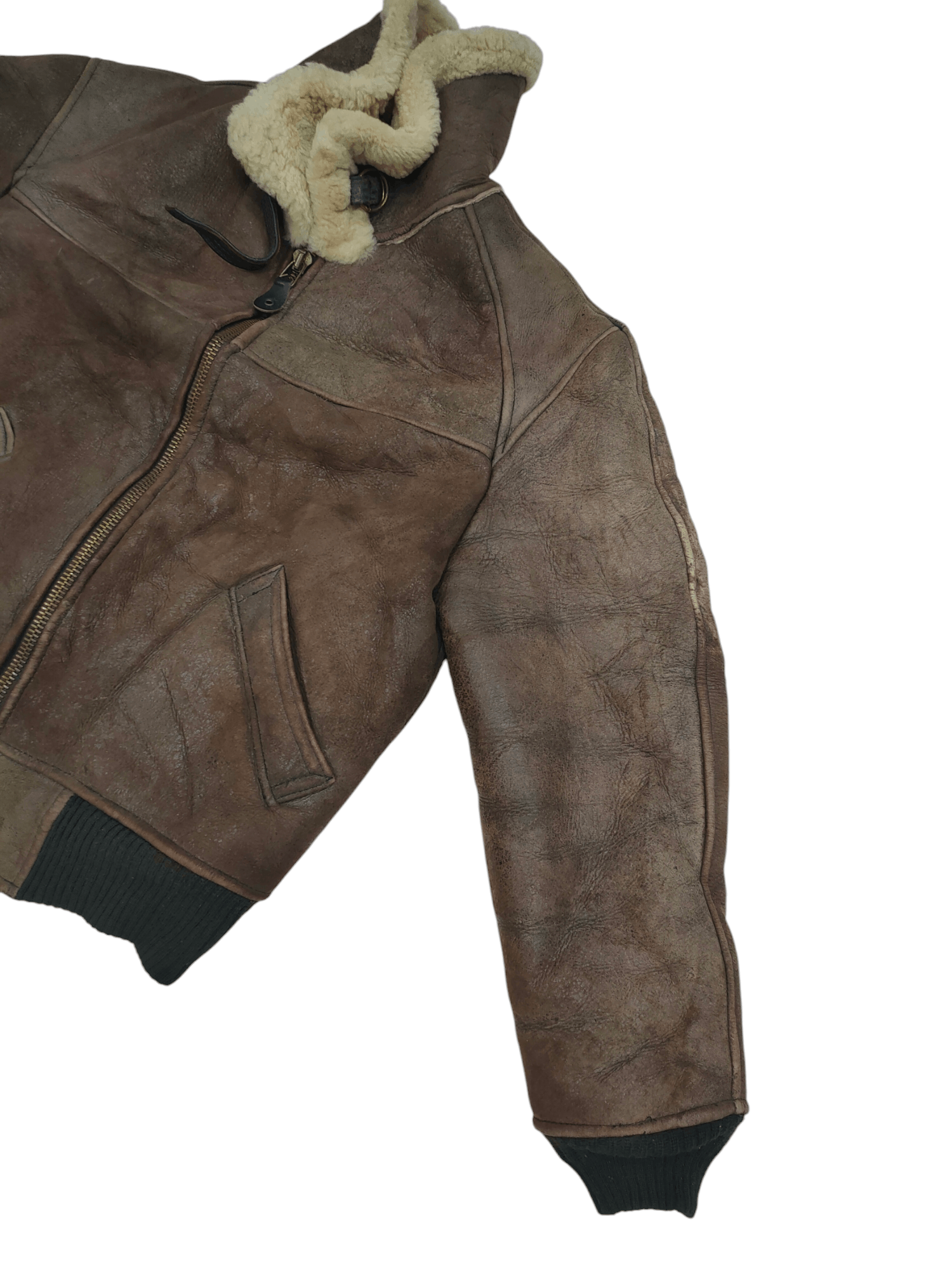 Avirex Vintage Avirex B-6 Sheepskin Leather Jacket Size US L / EU 52-54 / 3 - 22 Thumbnail