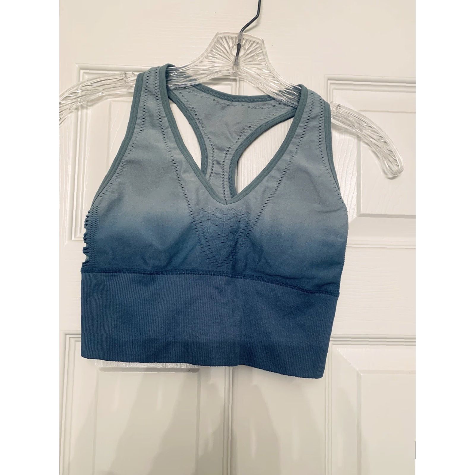 Pinko Victoria’s Secret Pink Active Seamless Lightly Lined Sports Bra Size S Blue Size ONE SIZE - 3 Thumbnail