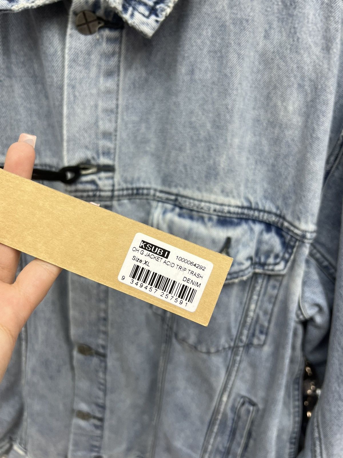 Ksubi Ksubi Denim Jacket Size US XL / EU 56 / 4 - 9 Thumbnail