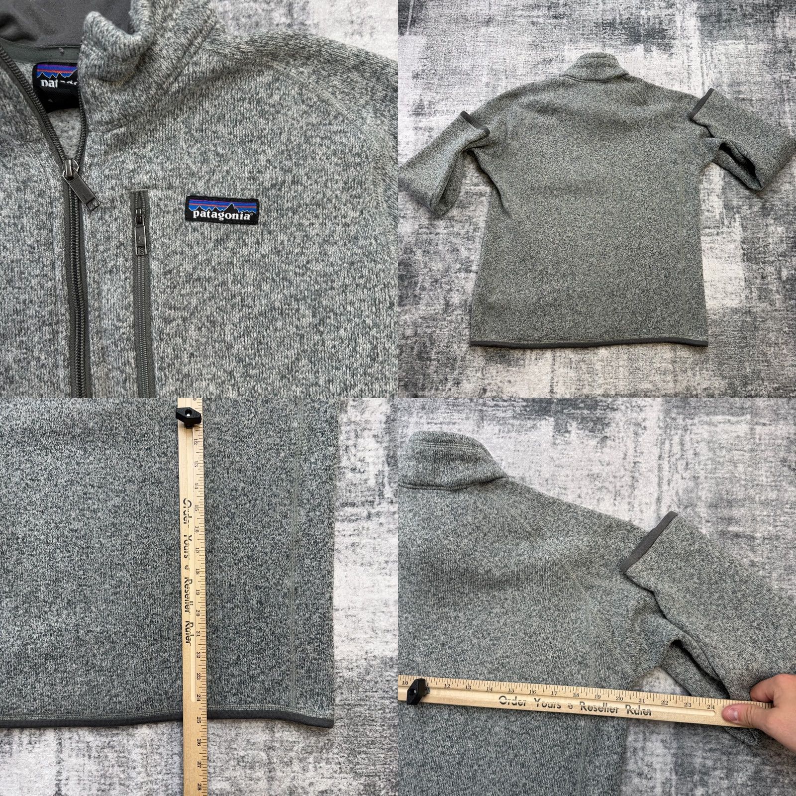 Patagonia Patagonia Sweater Mens M Gray Better Stonewash Zip Fleece Pullover Size US M / EU 48-50 / 2 - 8 Thumbnail