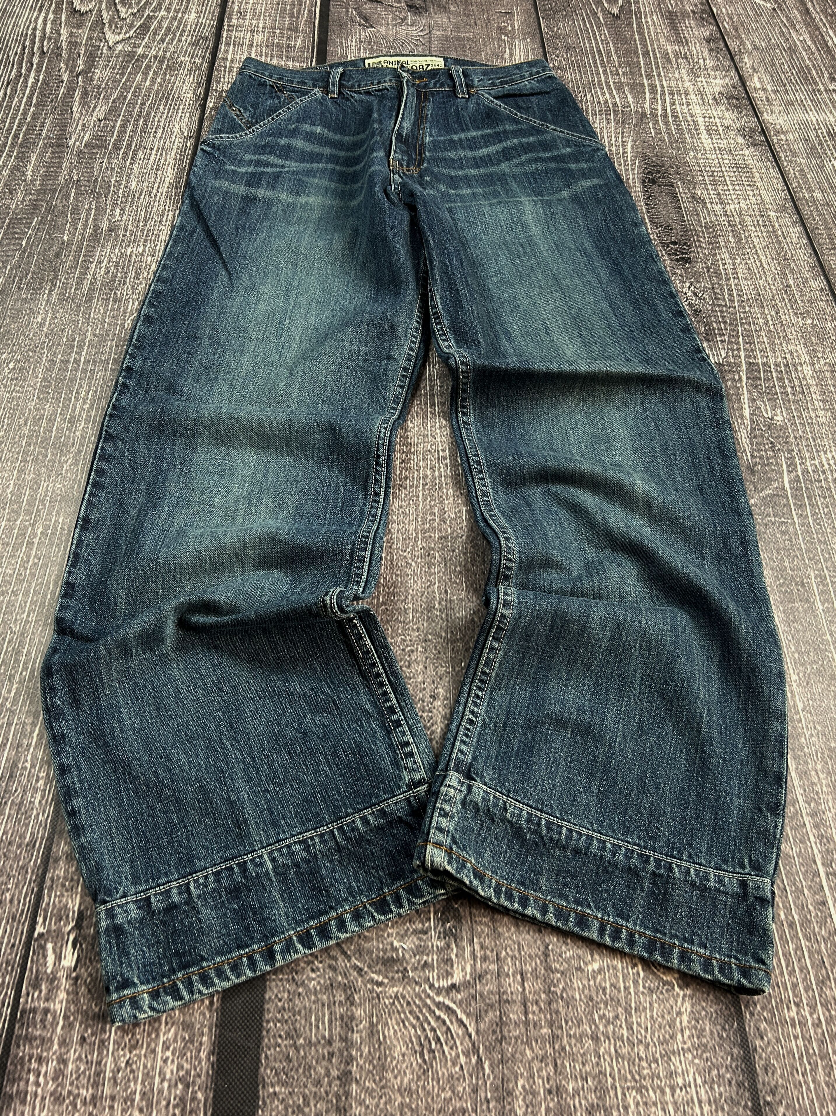 Japanese Brand VINTAGE 💥HYSTERIC GLAMOUR STYLE BAGGY JEANS 90S Size US 30 / EU 46 - 3 Thumbnail