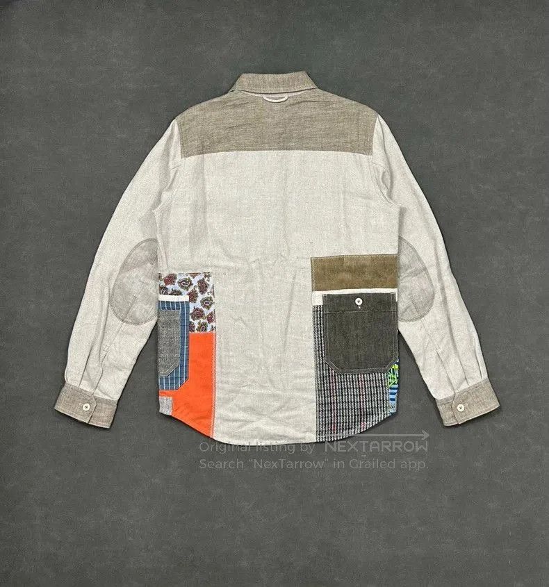 Junya Watanabe Junya Watanabe Patchwork Cotton-Linen Jacket. Size US M / EU 48-50 / 2 - 4 Thumbnail