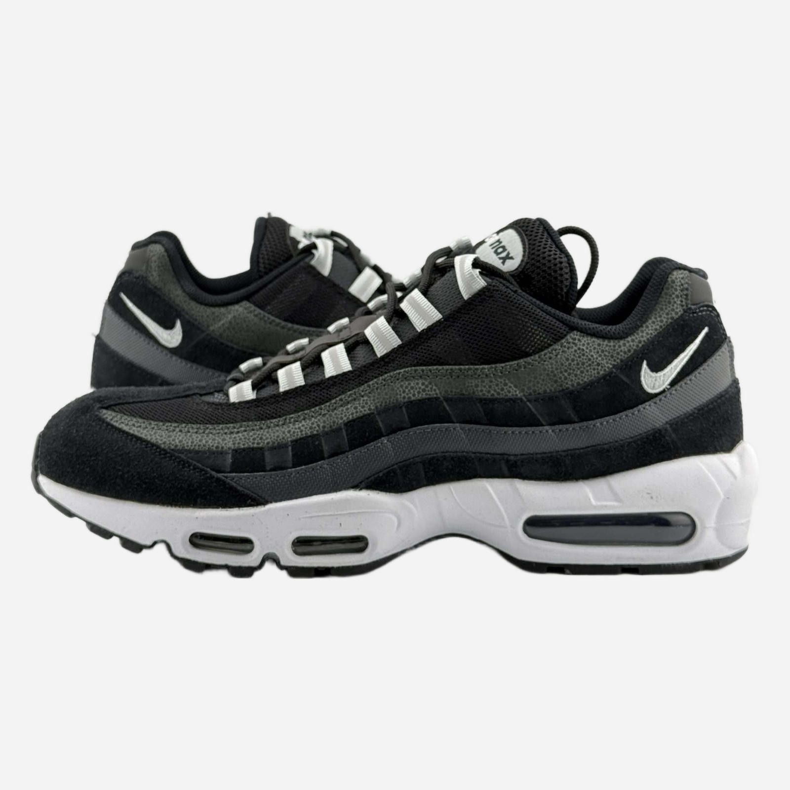 Nike Nike Air Max 95 Black Anthracite Pure Platinum US 12 New Size US 12 / EU 45 - 1 Thumbnail