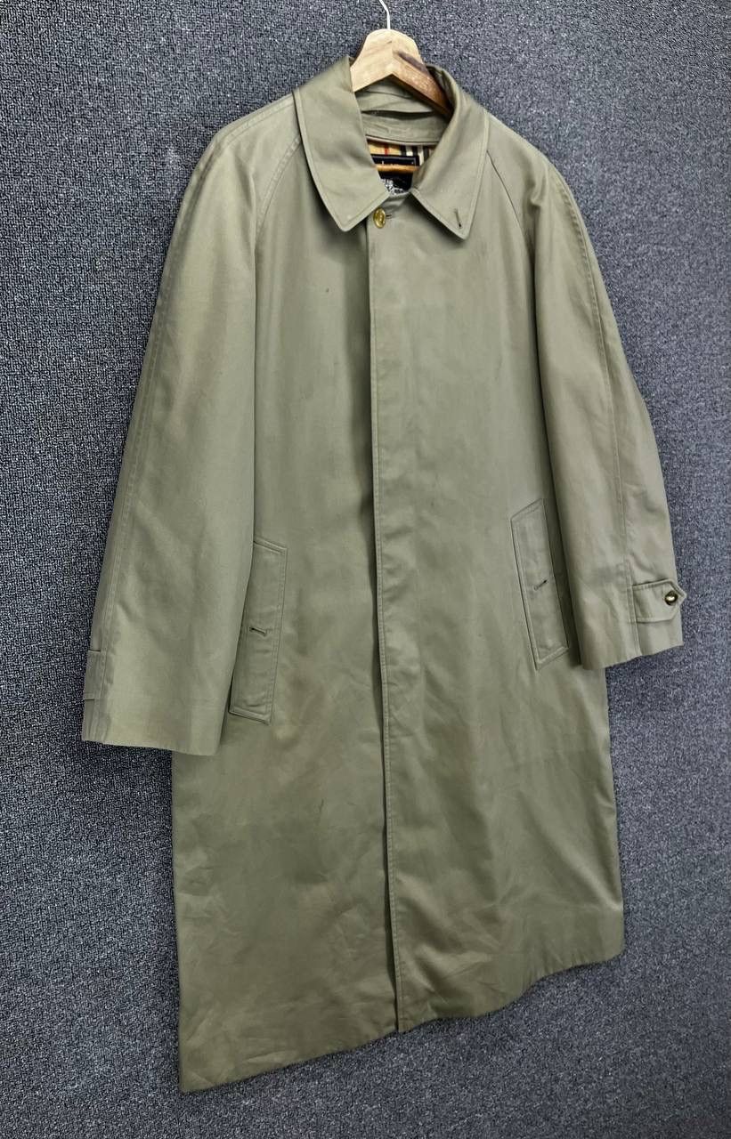 Burberry Vintage Burberry Nova Check Trench Coat Long Jacket Size US L / EU 52-54 / 3 - 2 Thumbnail