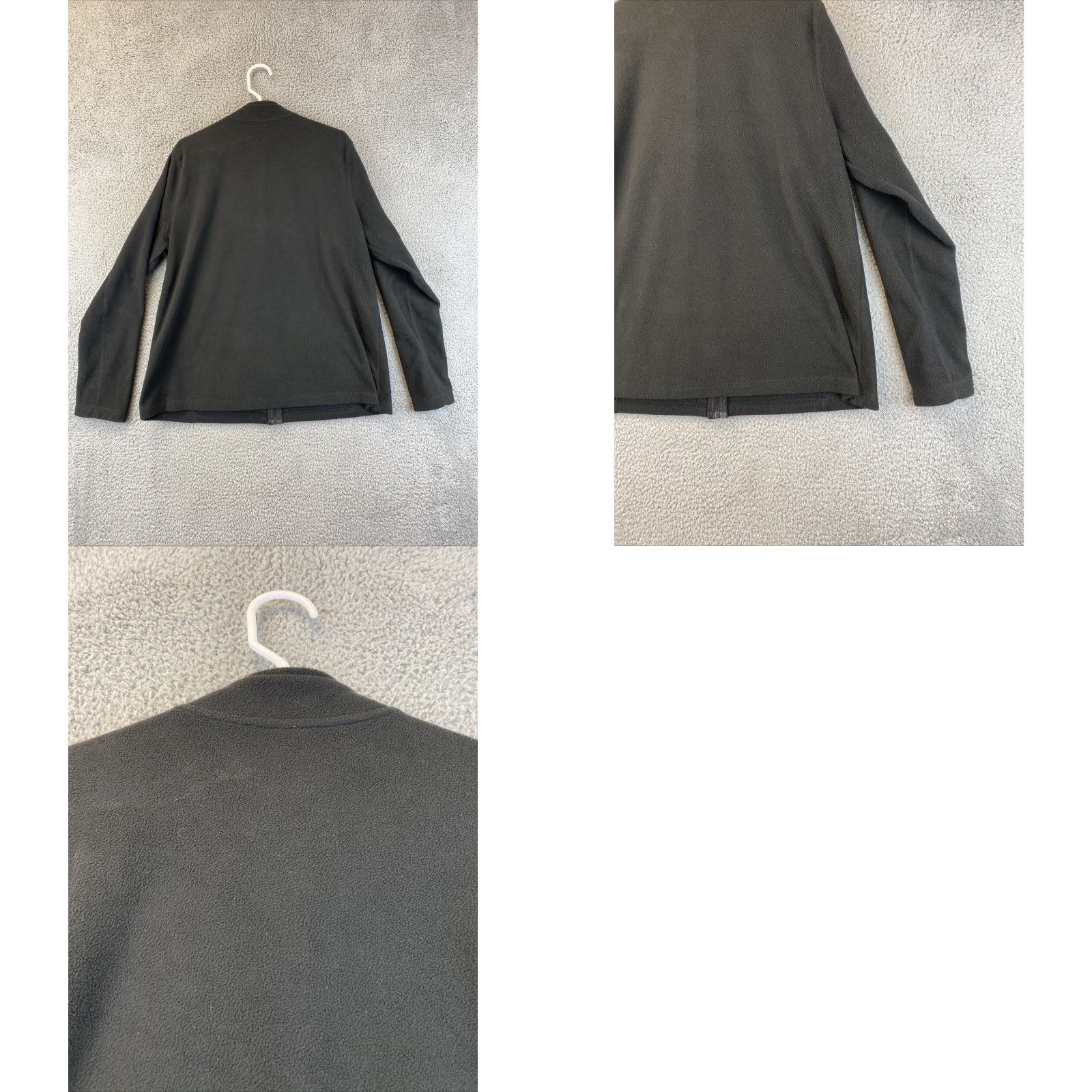 Athletic Works Athletic Works Zip Sweatshirt Women Comfort Blend Pockets Black XXL Full Zip Pullover Sweatshirt / 65-17 Size XL / US 12-14 / IT 48-50 - 8 Thumbnail