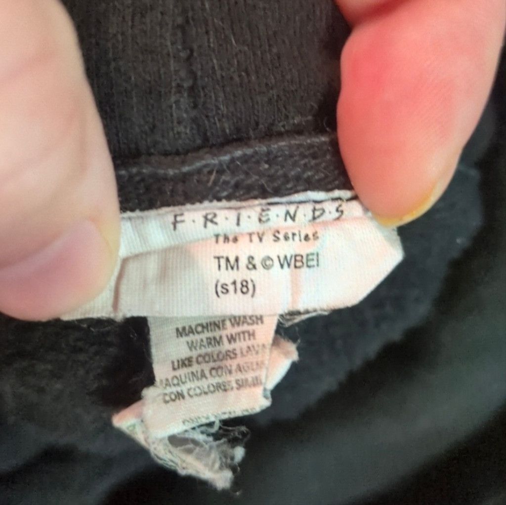 Other FRIENDS Black Hoodie Size Small Size S / US 4 / IT 40 - 5 Thumbnail