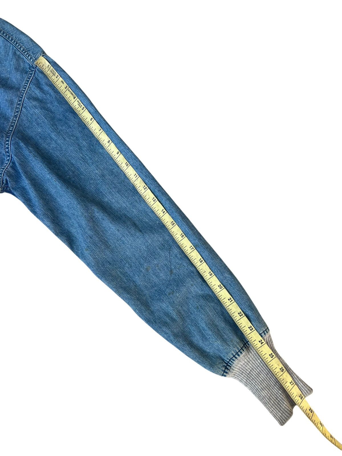 Blue Blue Japan Vintage Blue Blue Japan Dirty Mud Stains Denim Jacket Size US L / EU 52-54 / 3 - 5 Thumbnail