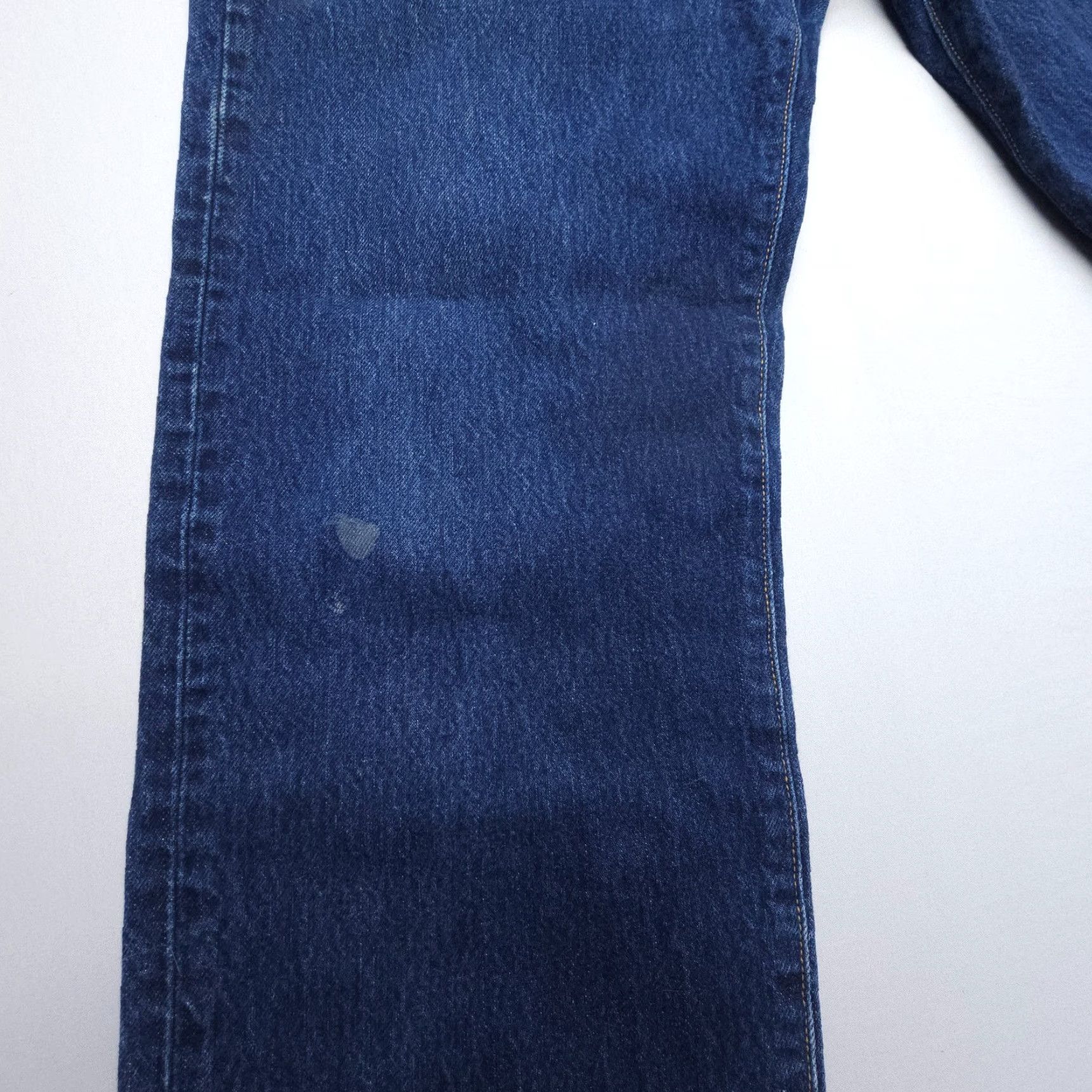 Levi's VINTAGE Levi's 501 Jeans Mens 36 x 34 Dark Blue 90s USA Classic Button Fly 5-Pocket Denim Regular Back Pocket Mens Size US 36 / EU 52 - 5 Thumbnail