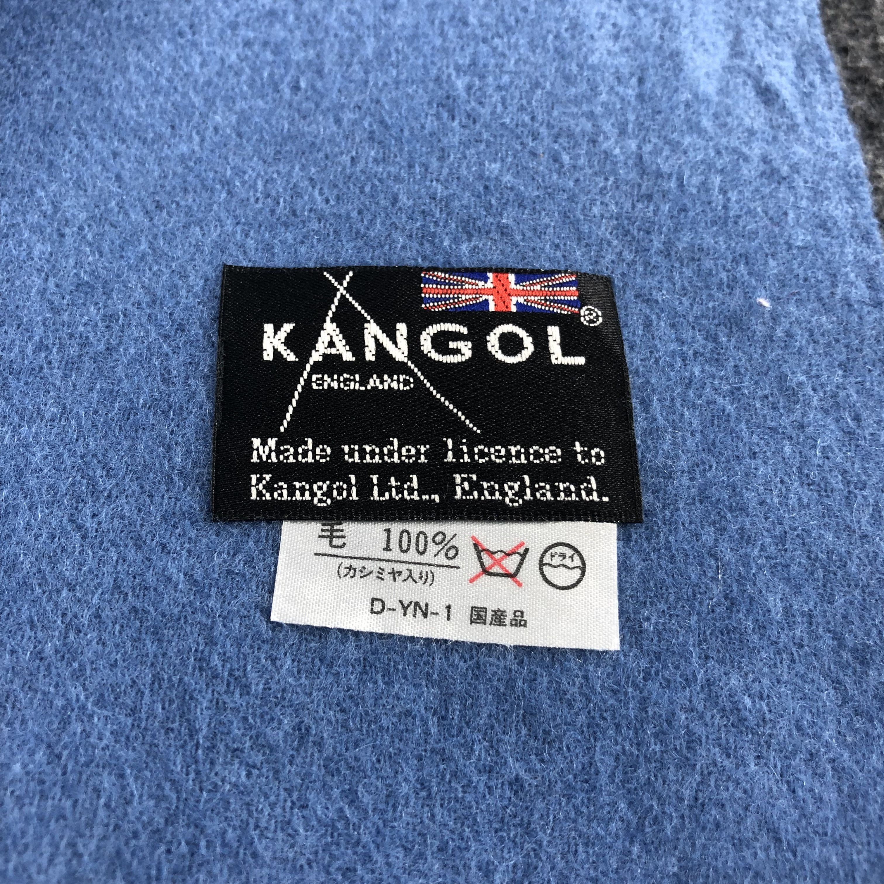 Kangol Kangol Wool Scarf Muffler V866 Size ONE SIZE - 8 Thumbnail
