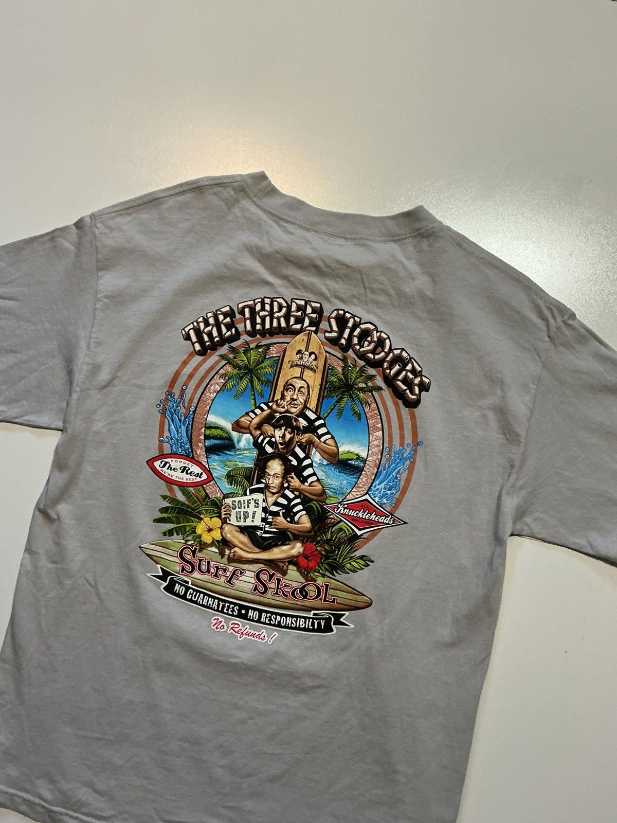Other Knuckleheads Surf Skool The Three Stooges Surfboard T-Shirt Size US M / EU 48-50 / 2 - 5 Thumbnail