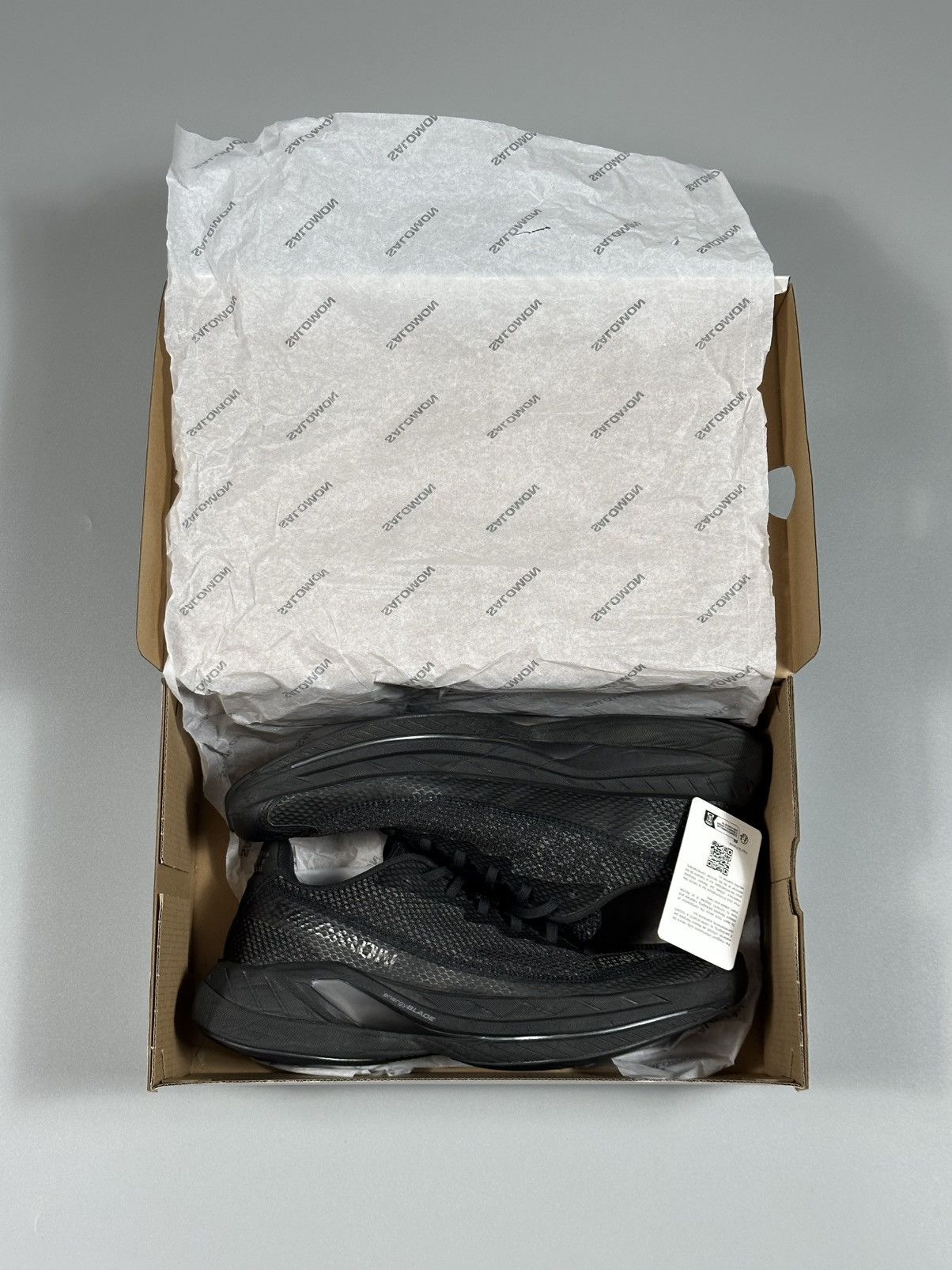 Maison Margiela × Salomon Maison Margiela MM6 x Salomon Spectur 2 Mesh Sneakers Black Size US 11.5 / EU 44-45 - 14 Thumbnail