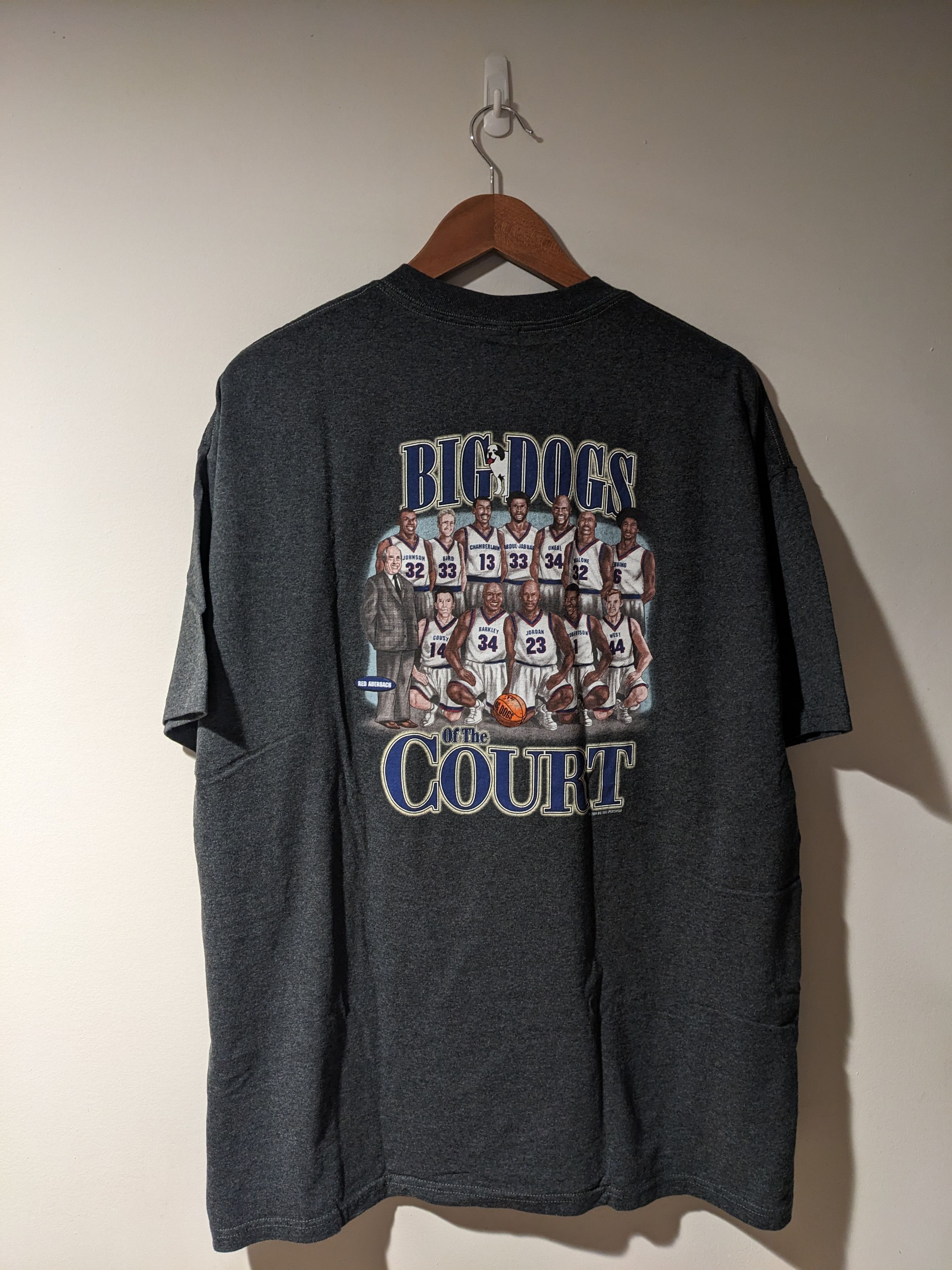 Big Dogs × Vintage Vintage 2004 Big Dogs of the Court Basketball NBA T-Shirt Size US XL / EU 56 / 4 - 1 Thumbnail