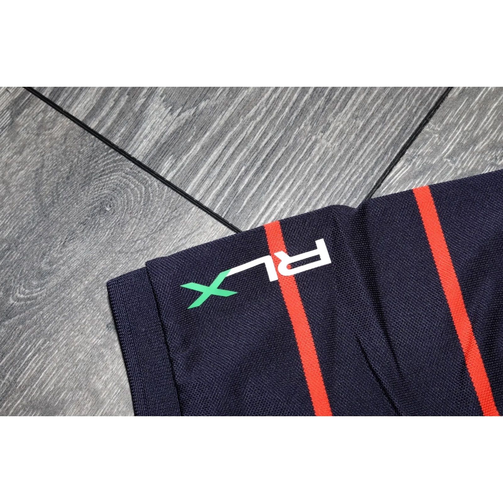 Ralph Lauren POLO RALPH LAUREN RLX STRIPED SHORT SLEEVE GOLF POLO NAVY RED MENS SIZE M Multicolor Striped Short Sleeve Polo Golf RLX Logo Regular Fit Men’s Polo Size US M / EU 48-50 / 2 - 2 Thumbnail